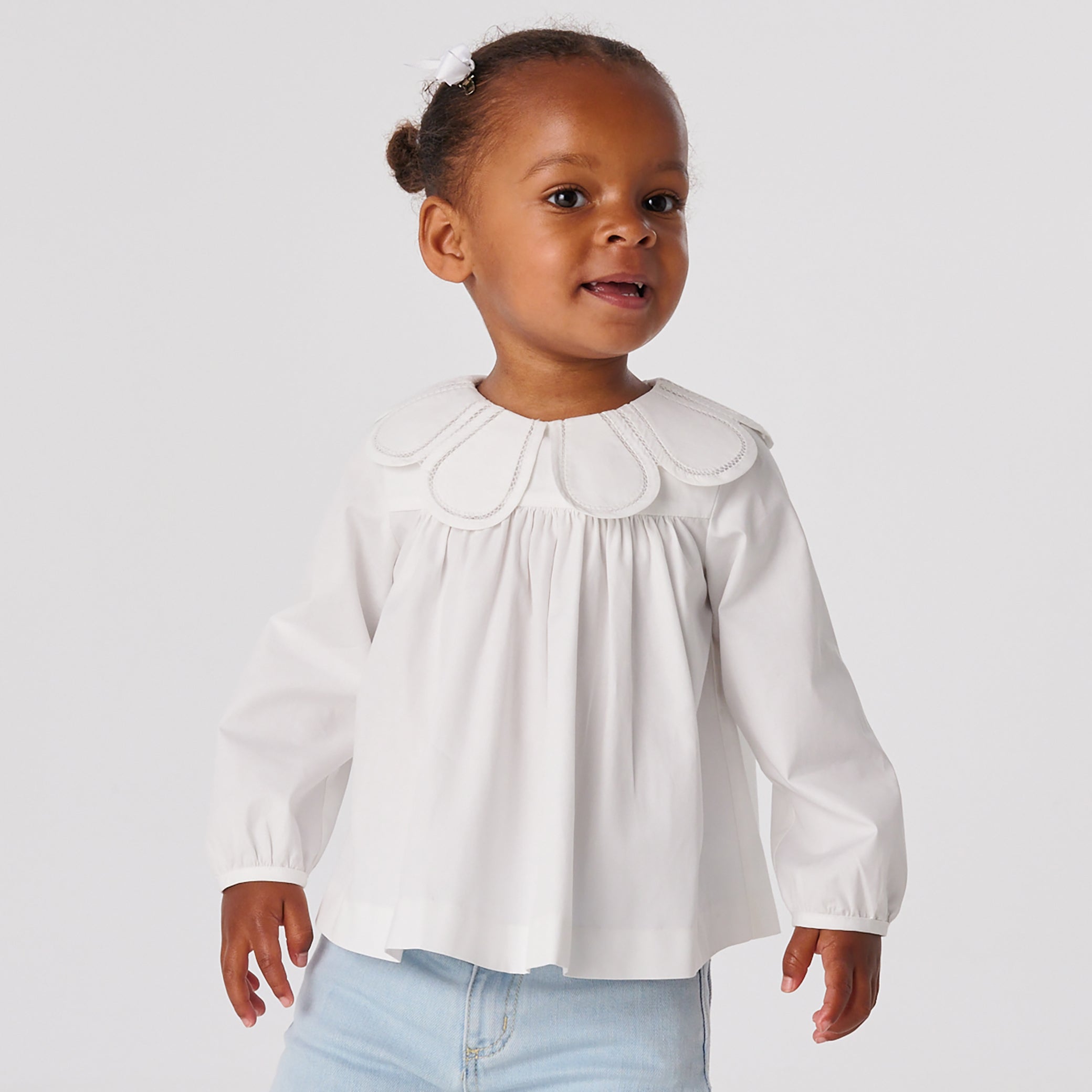 Toddler girl long-sleeved  blouse