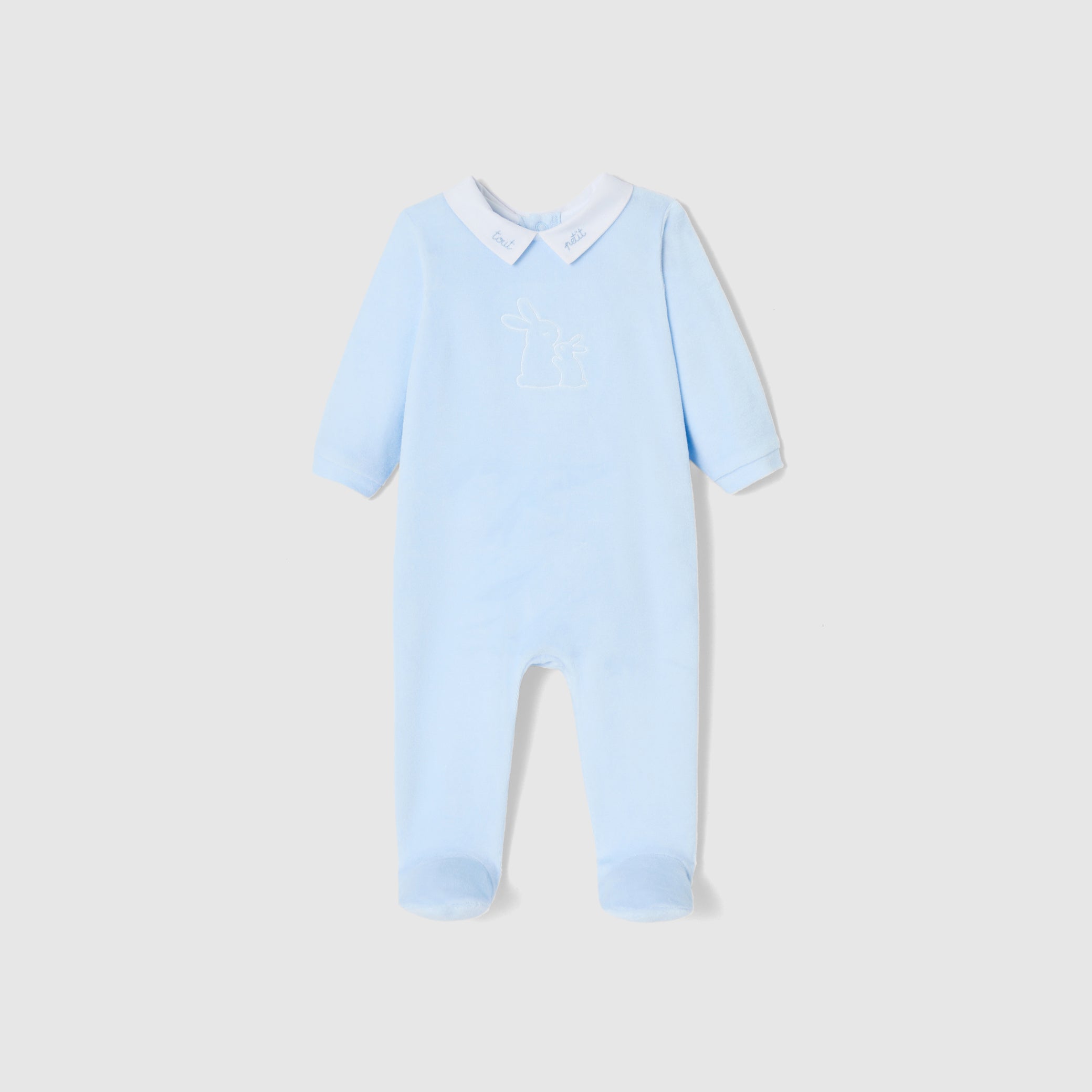 Baby boy velvet pajamas