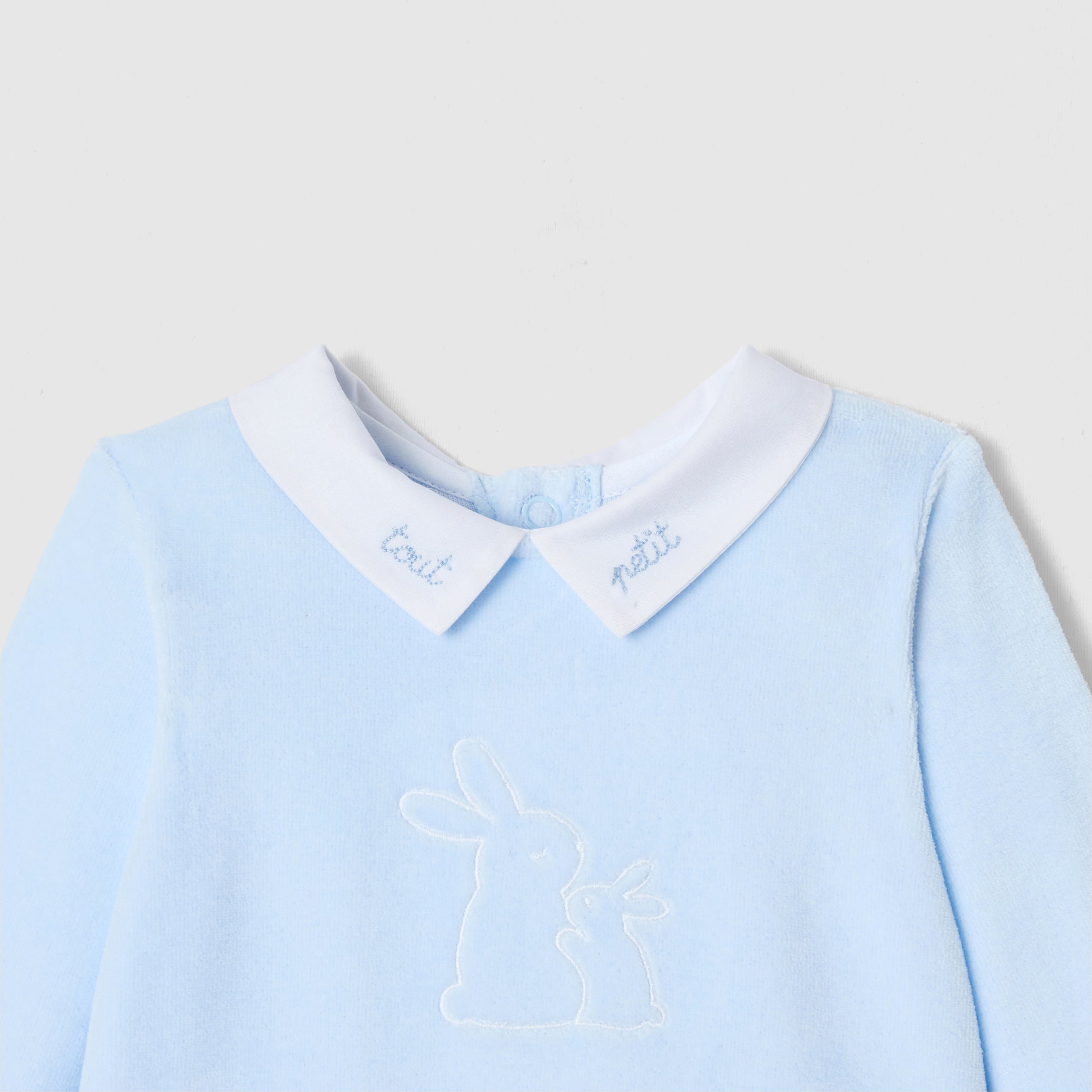 Baby boy velvet pajamas