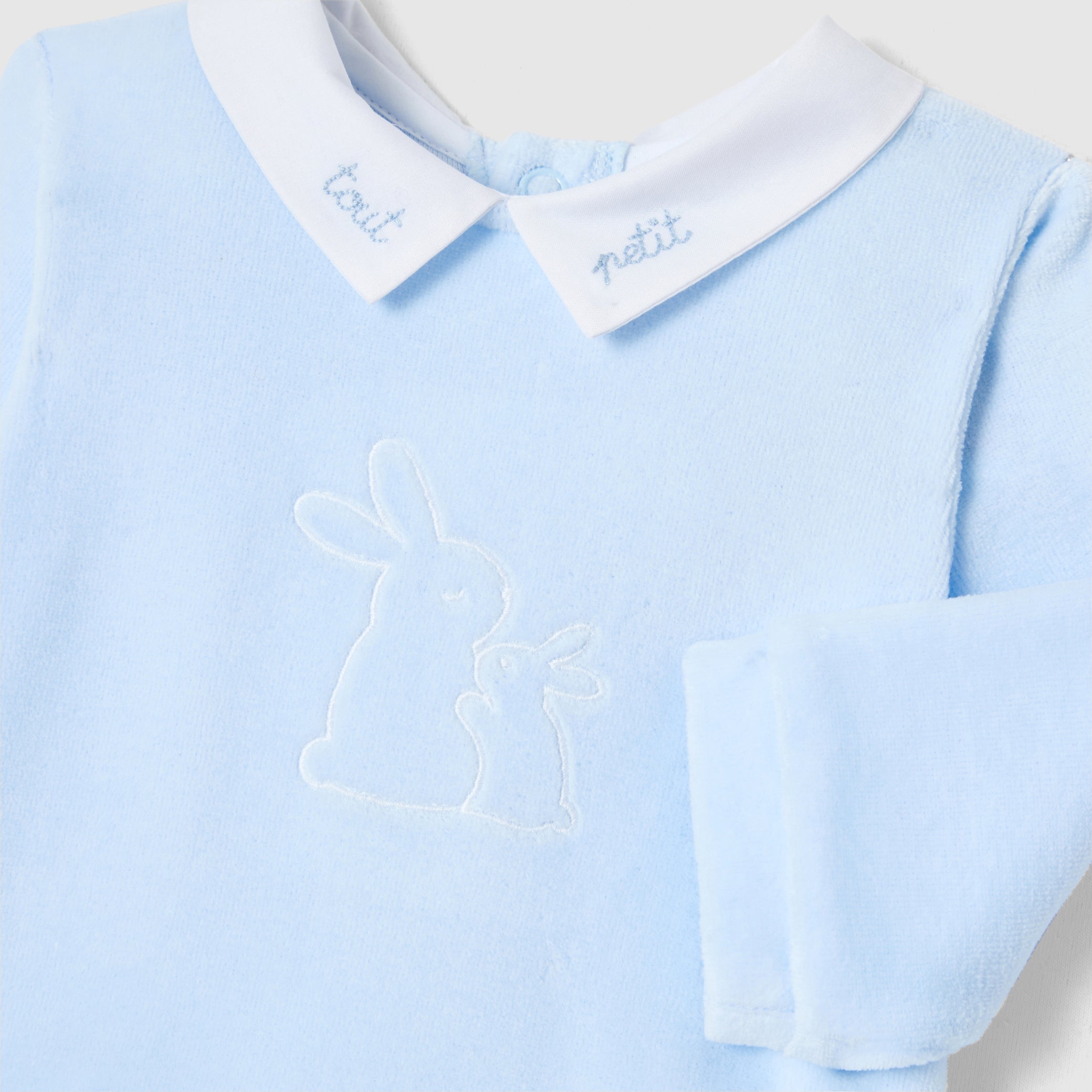 Baby boy velvet pajamas