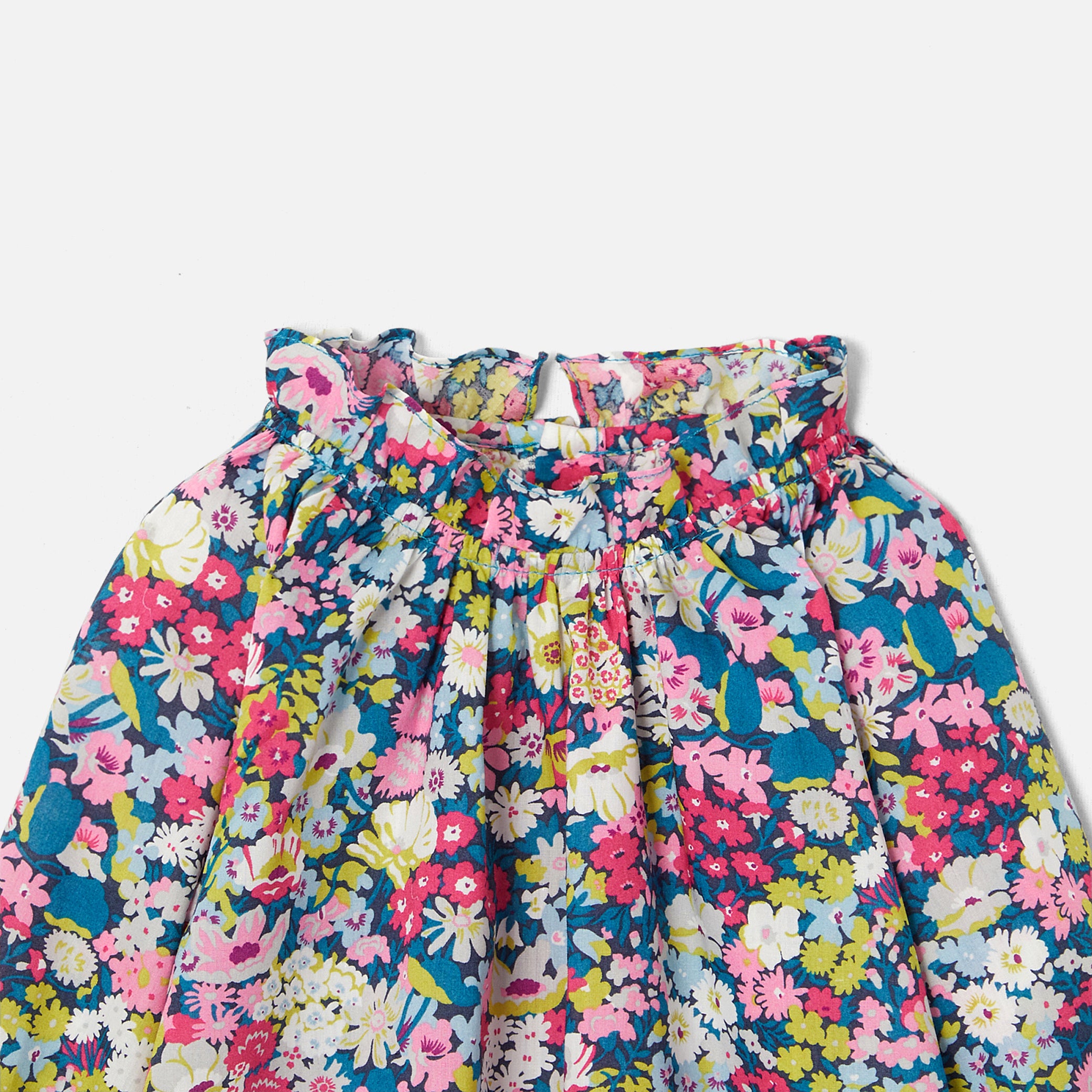 Toddler girl blouse in Liberty fabric