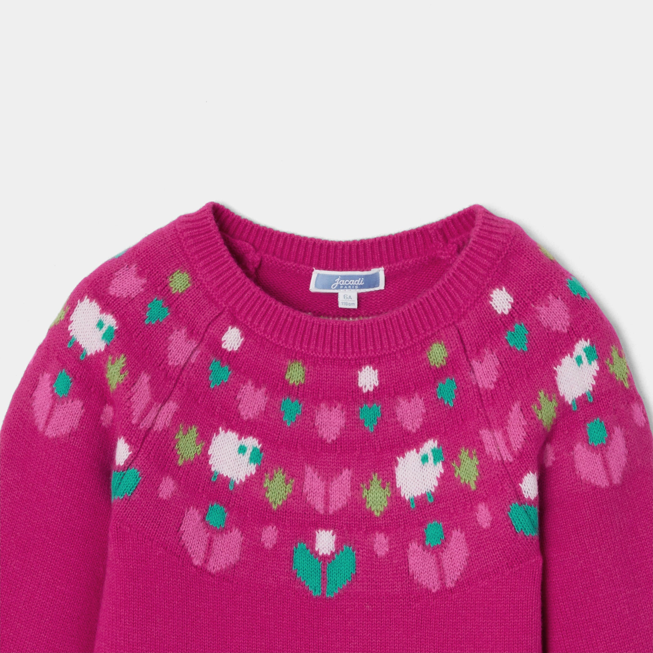 Girl knitted dress