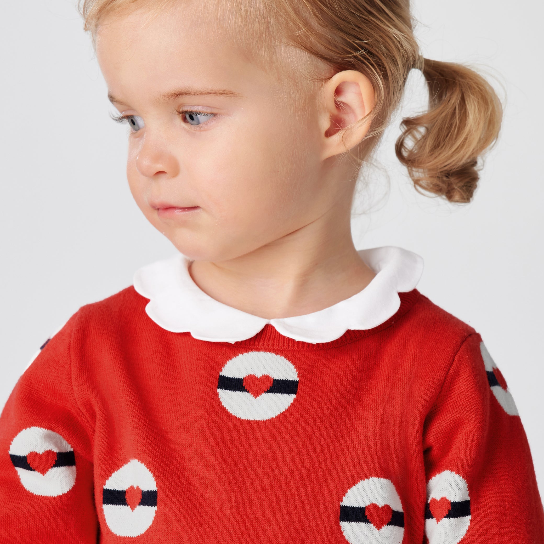 Toddler girl knit dress