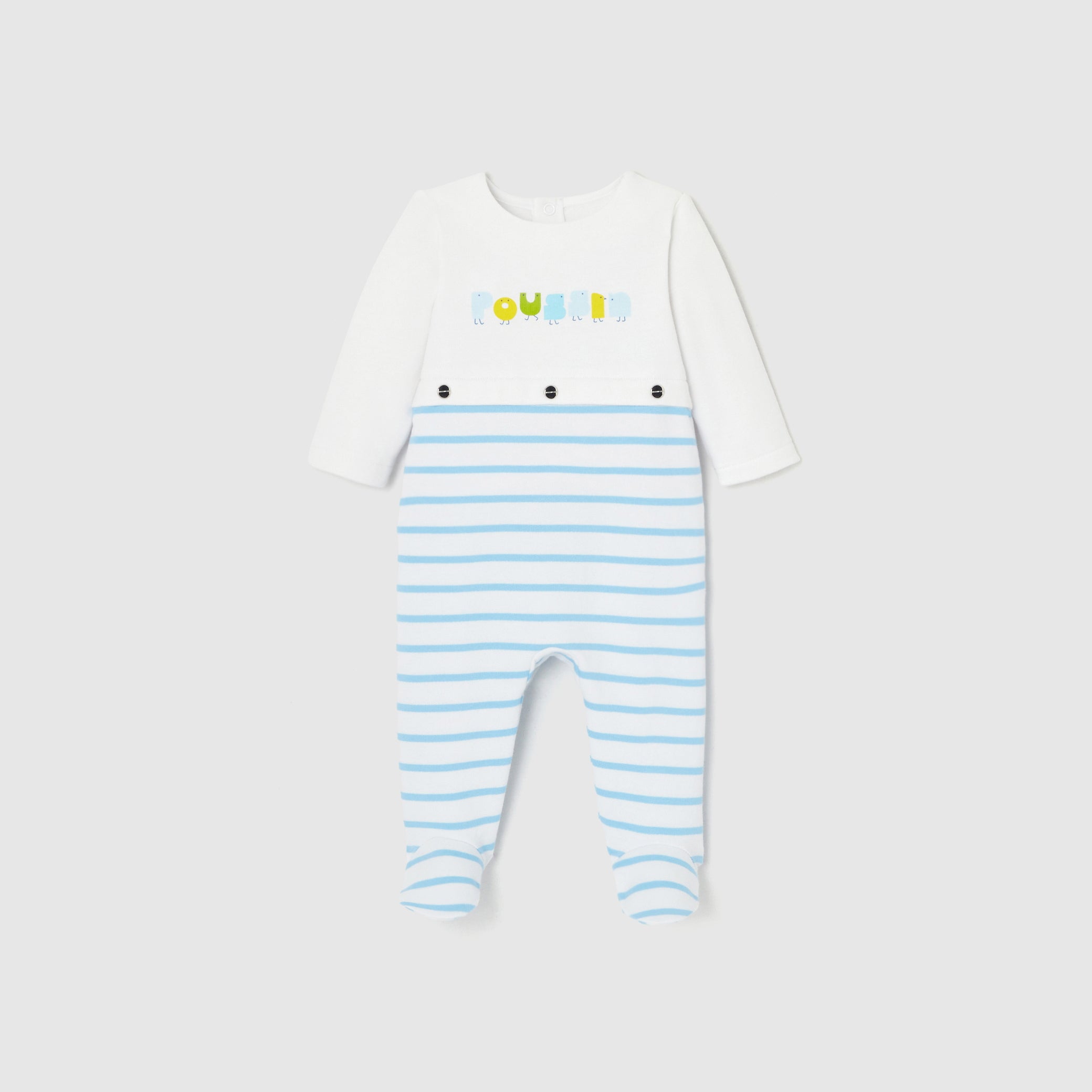 Baby boy fleece pajamas