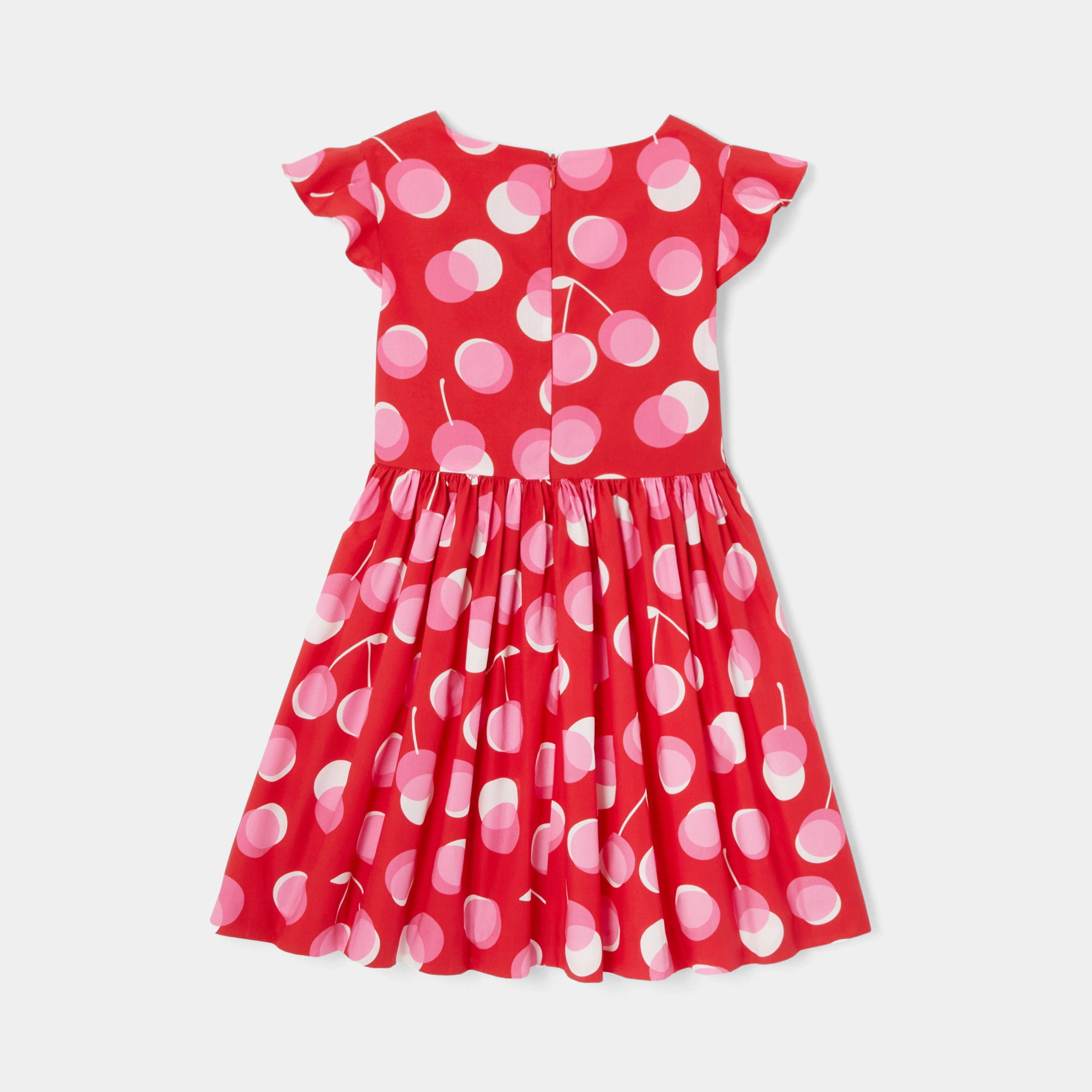 Girl dress in poplin