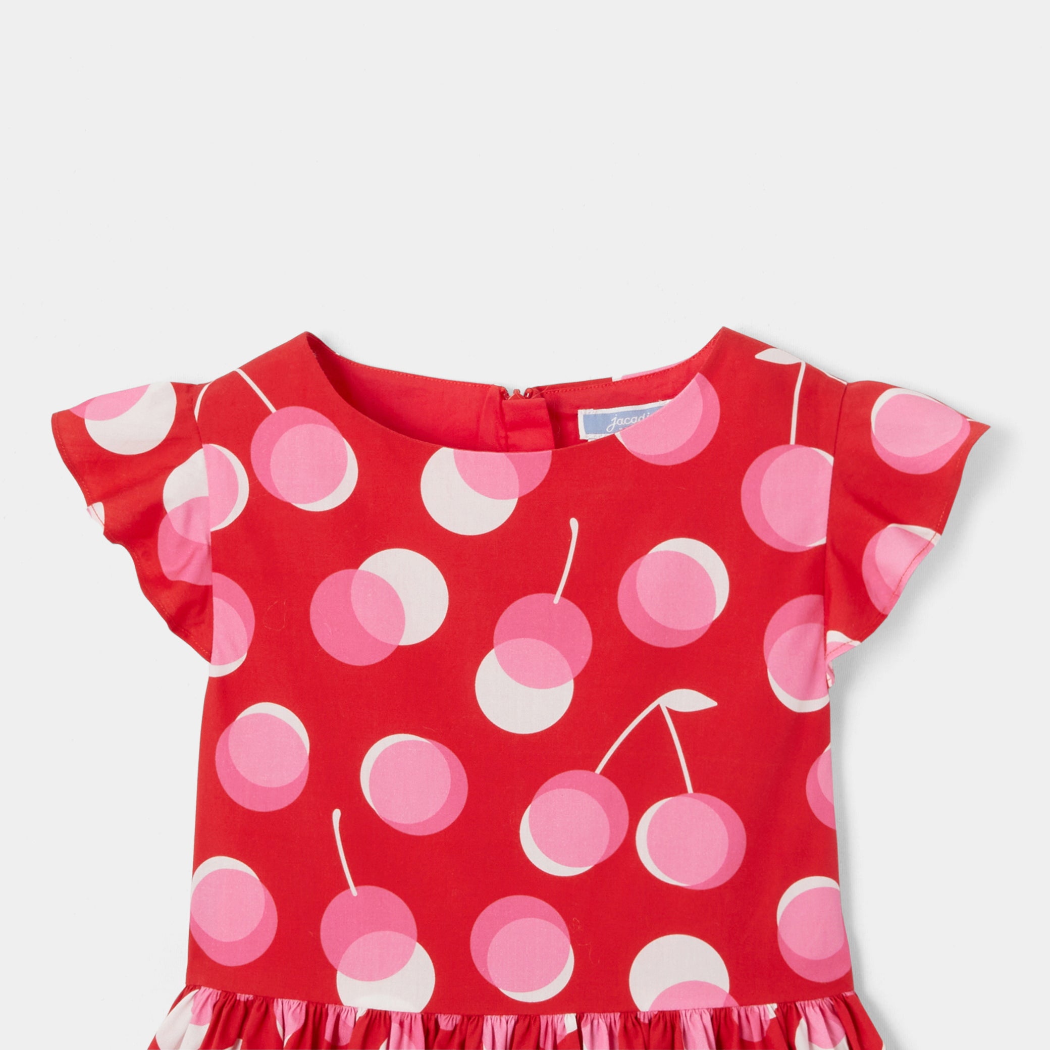 Girl dress in poplin