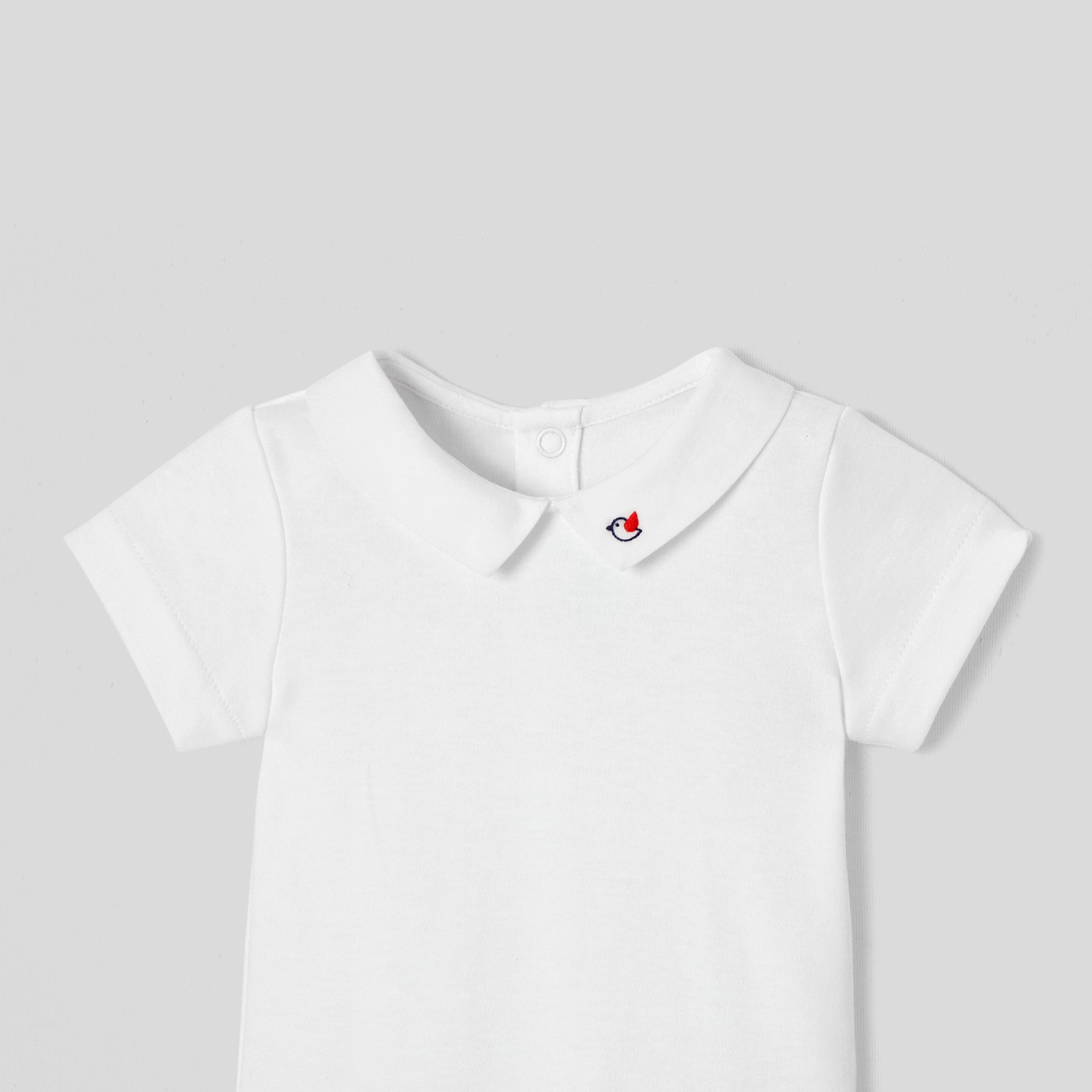Baby boy short sleeve bodysuit