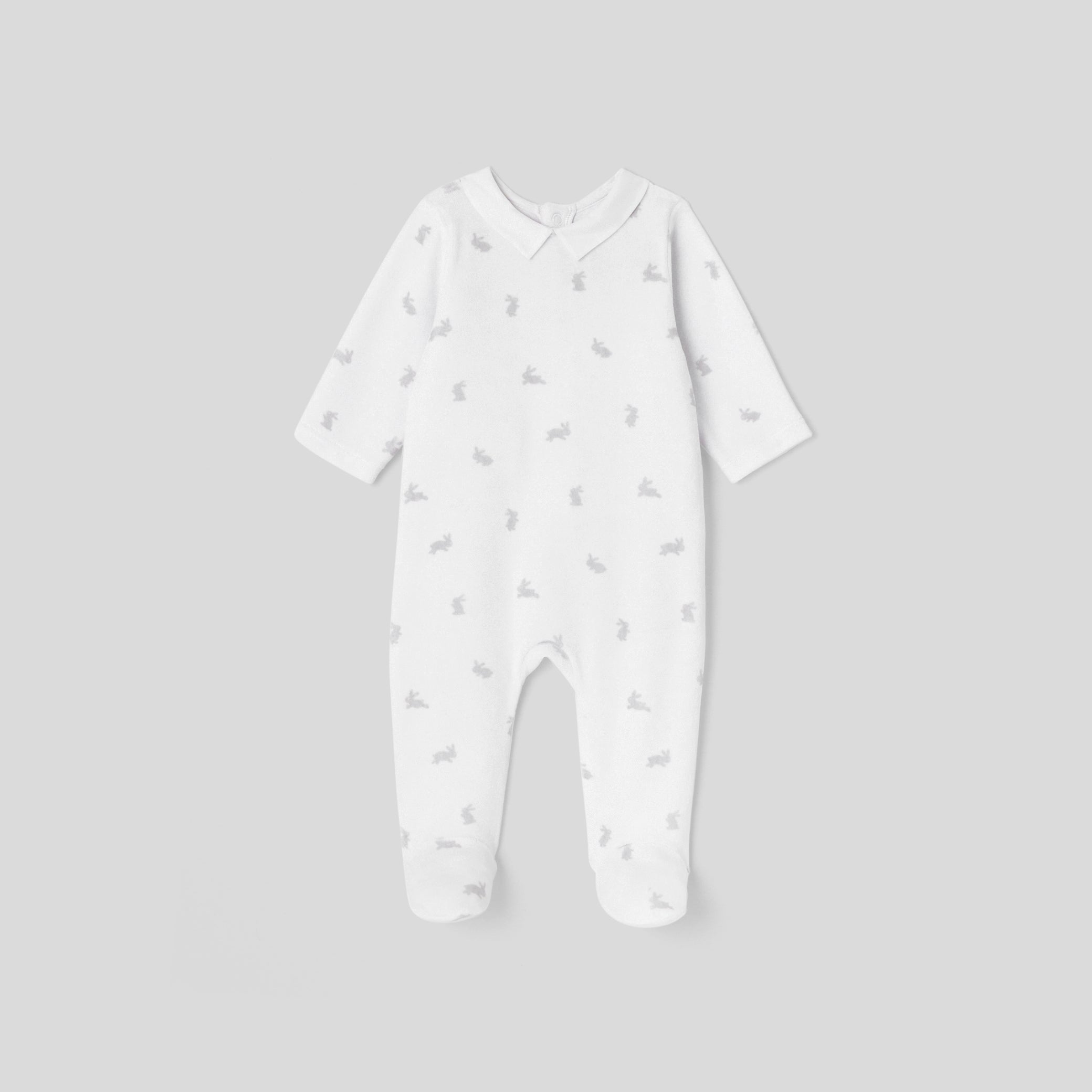 Baby boy velour pajamas
