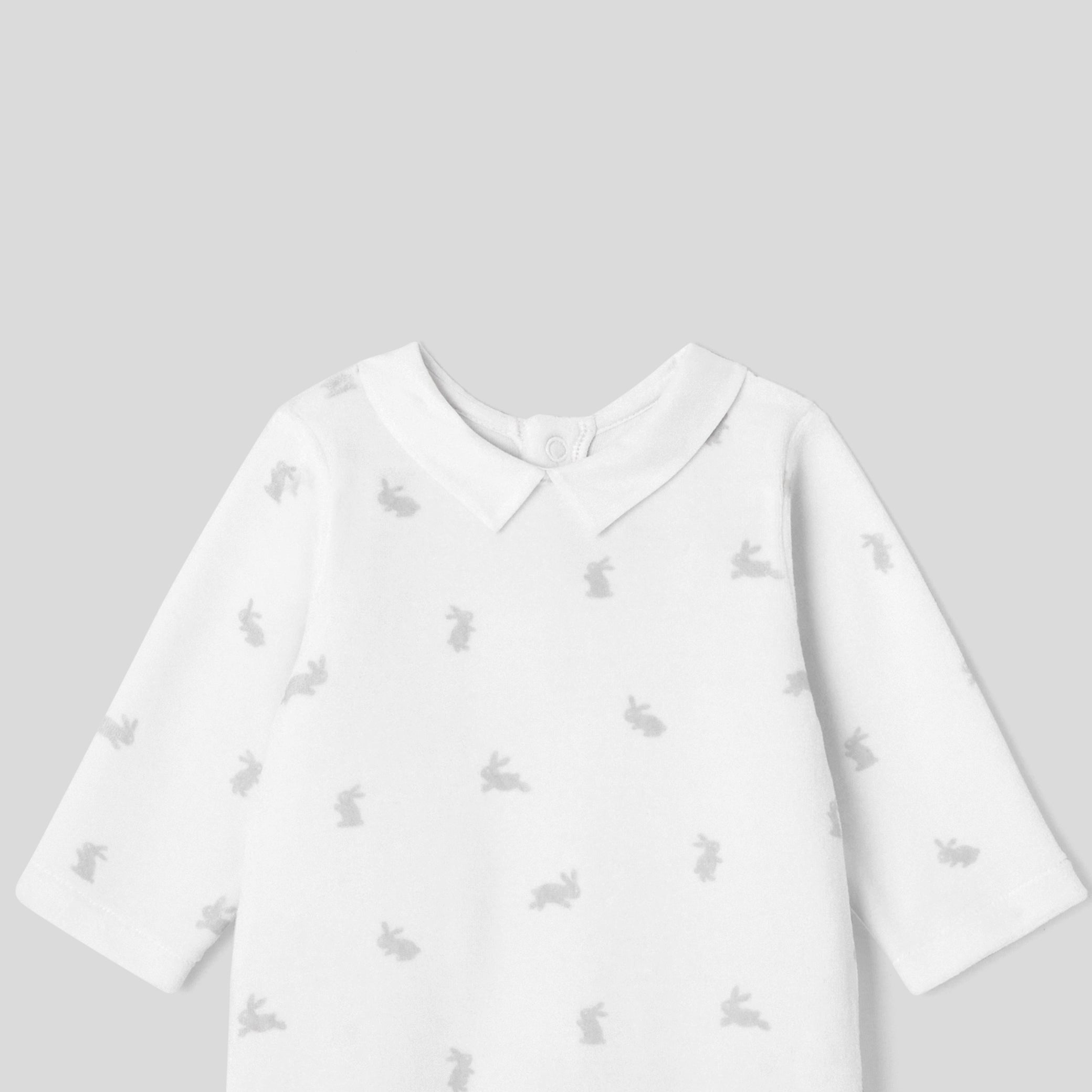 Baby boy velour pajamas