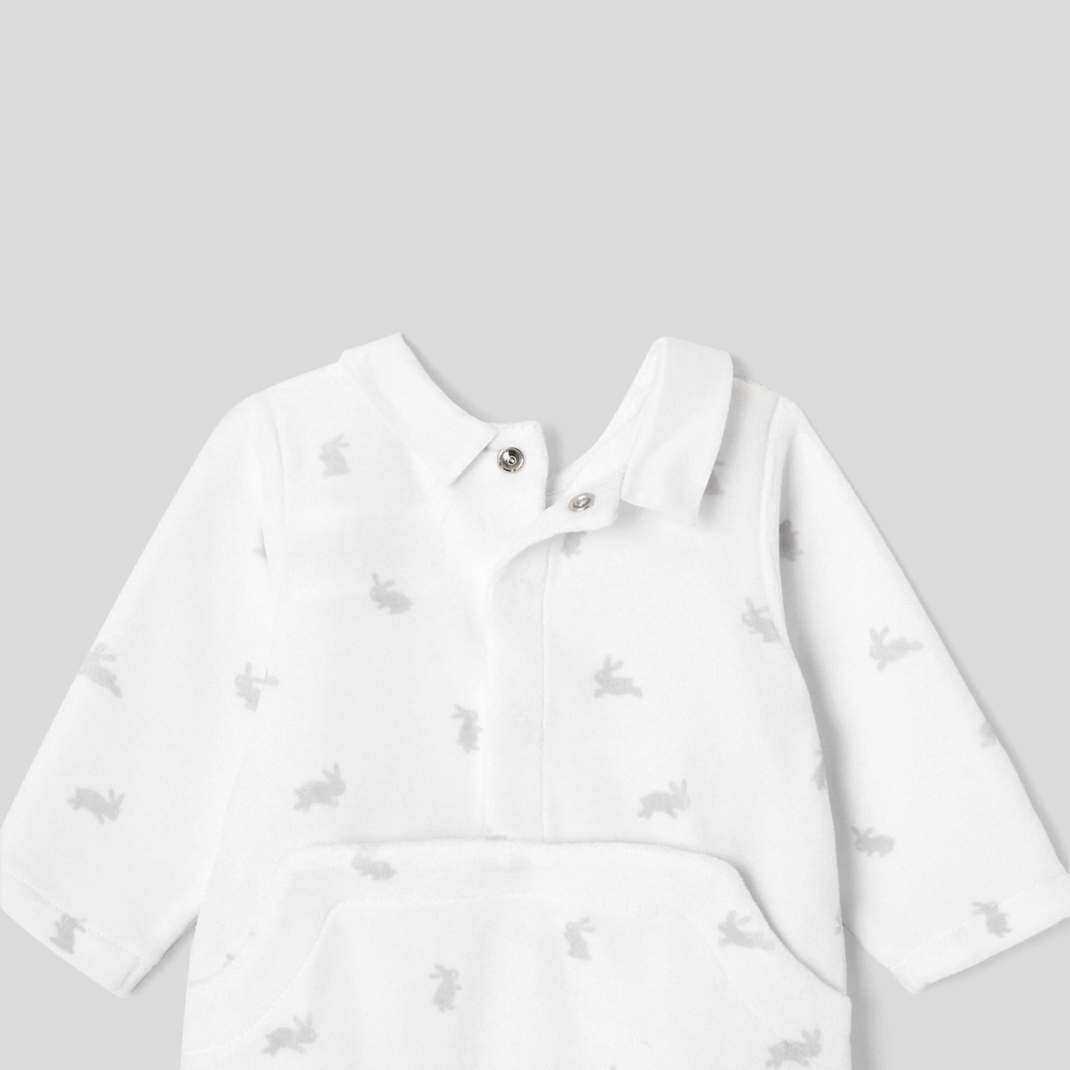 Baby boy velour pajamas