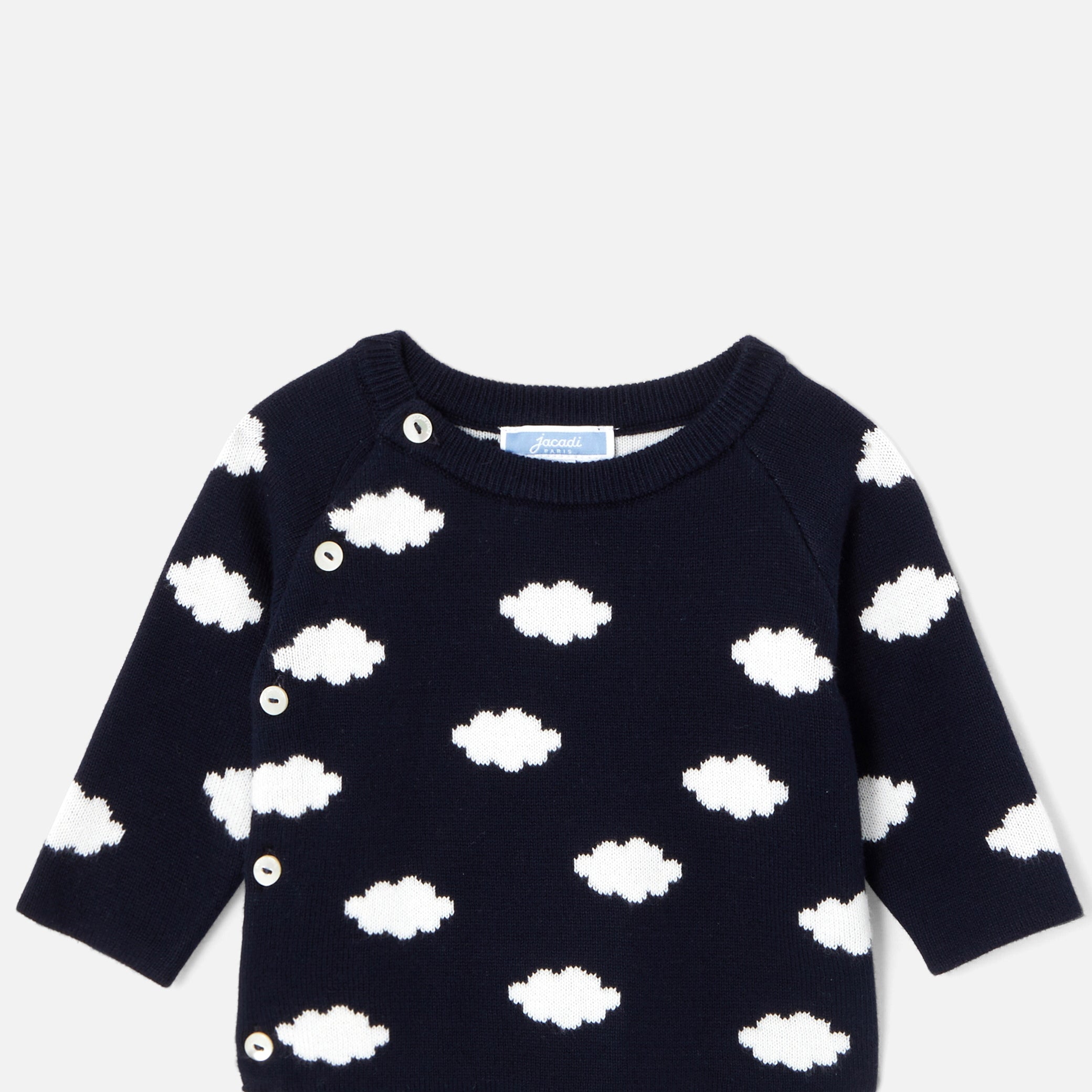 Baby set in jersey knit