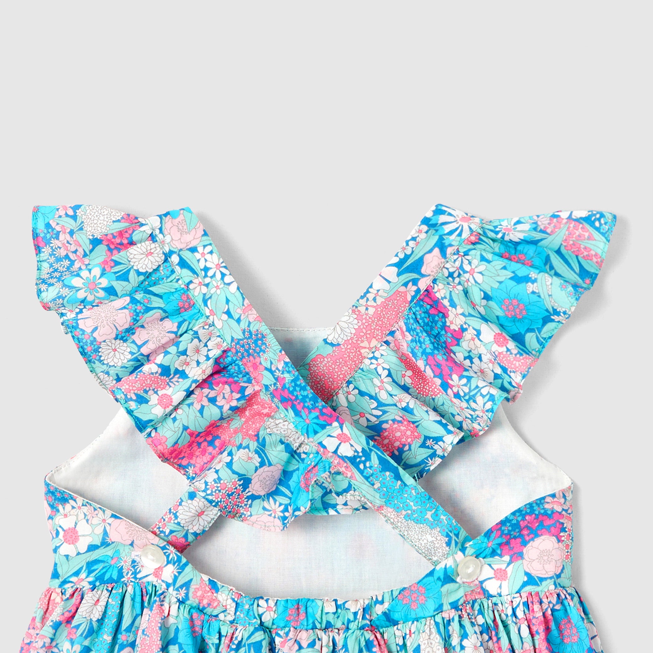 Toddler girl Liberty fabric dress