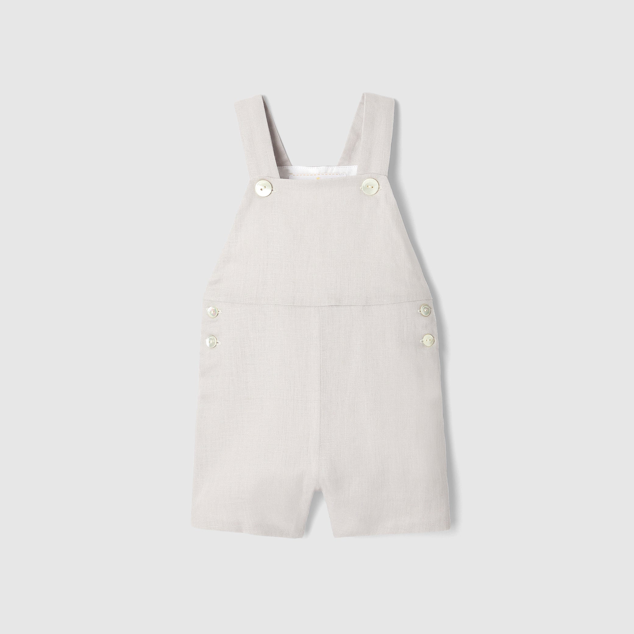 Toddler boy linen romper