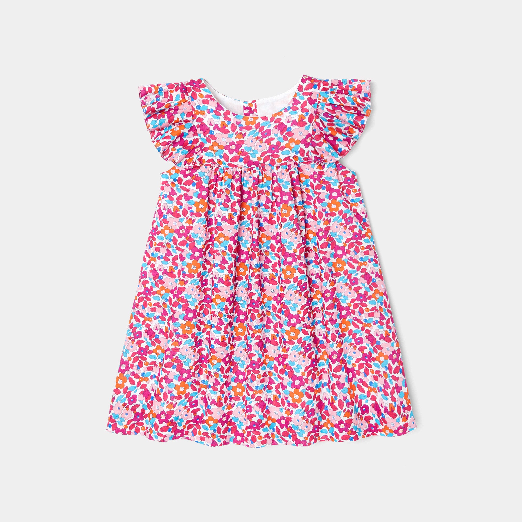 Toddler girl Liberty fabric dress