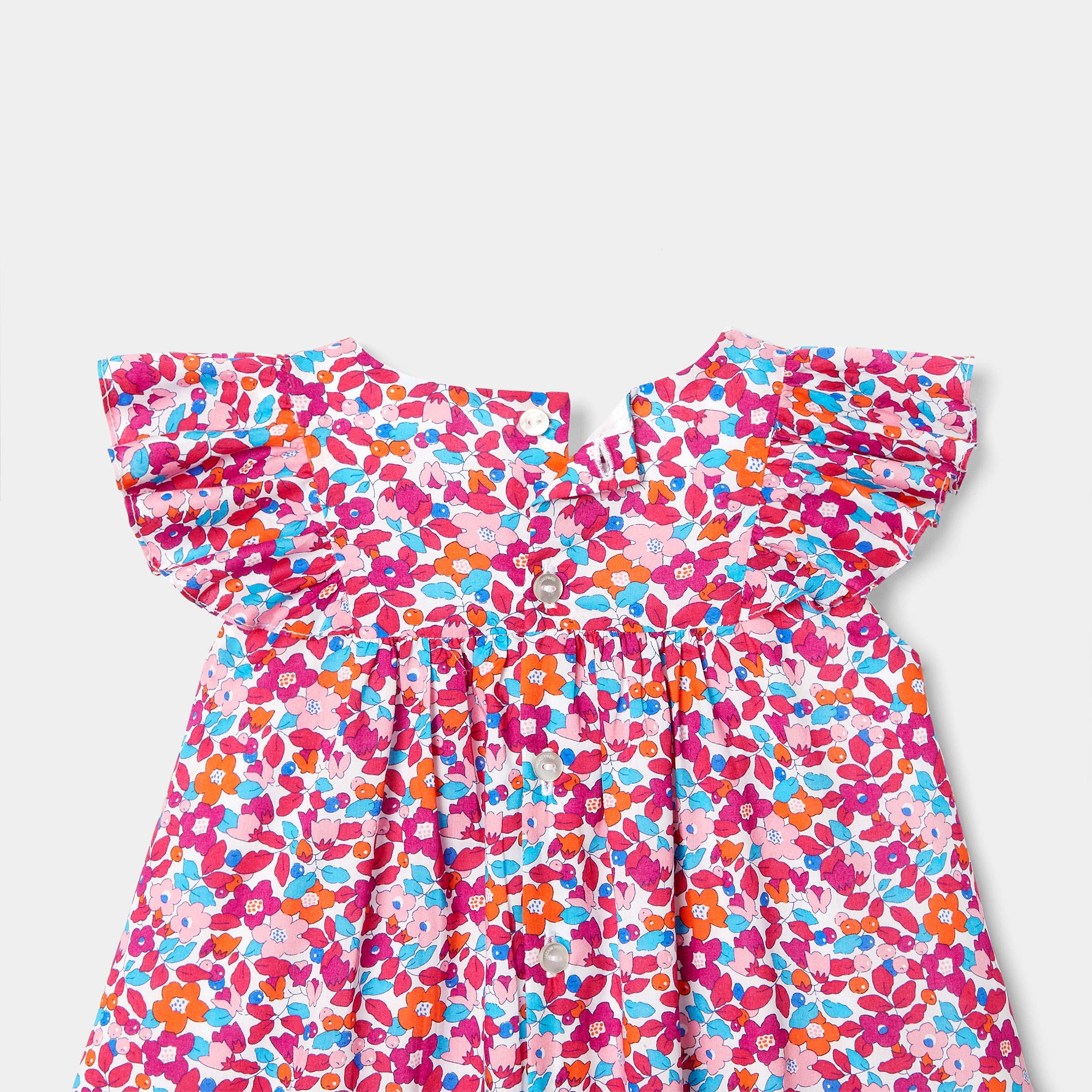 Toddler girl Liberty fabric dress