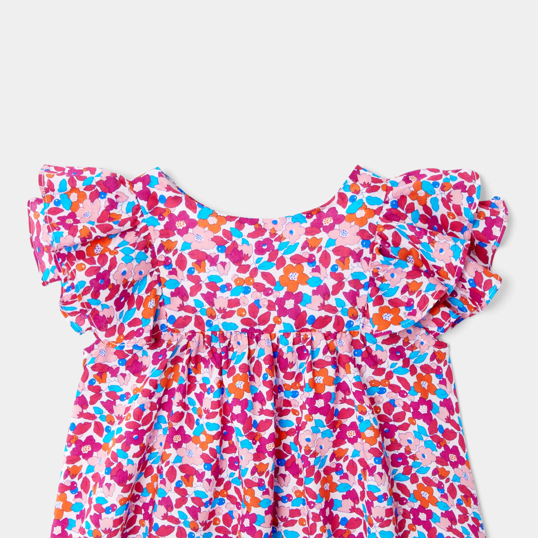 Toddler girl Liberty fabric blouse