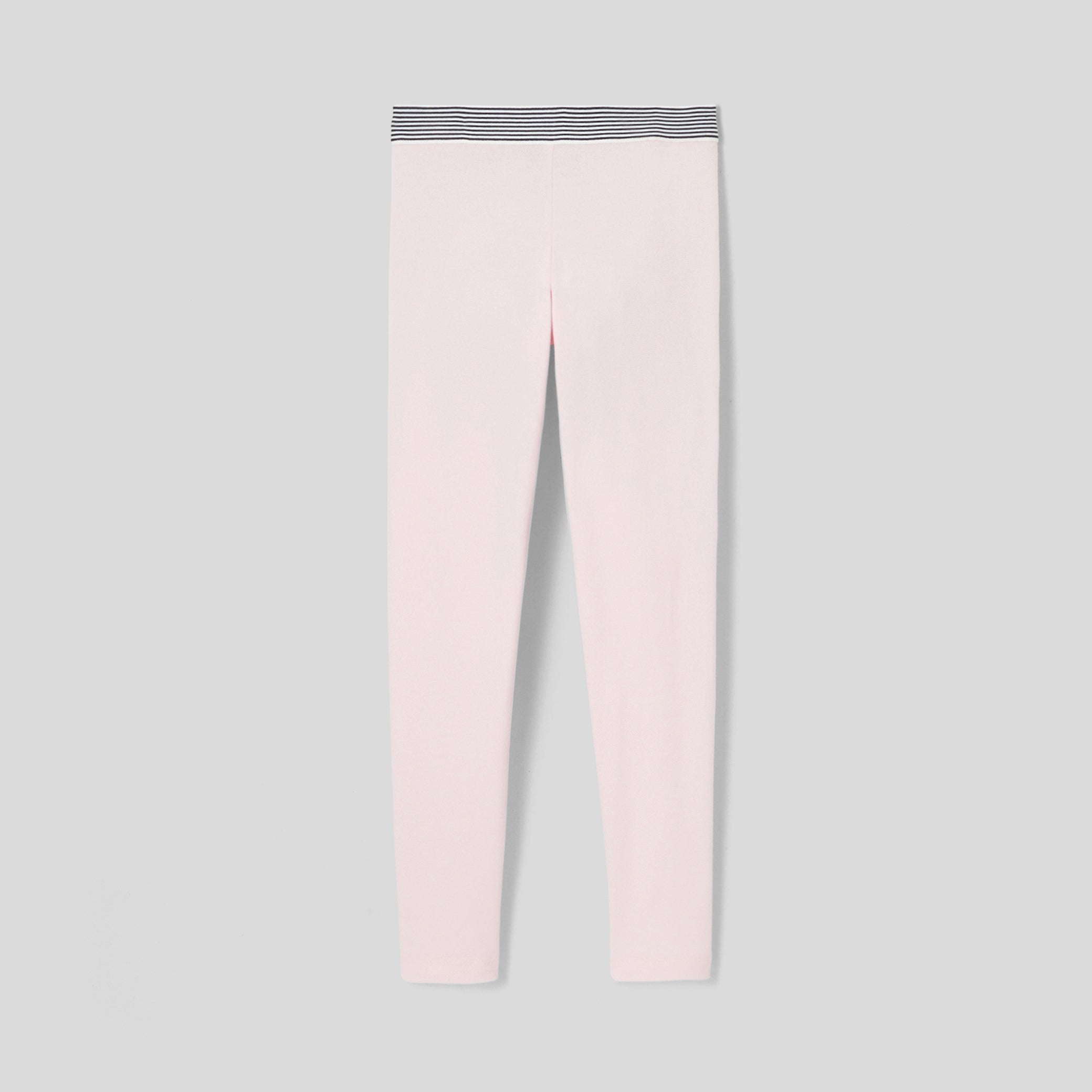 Girl cotton pique leggings