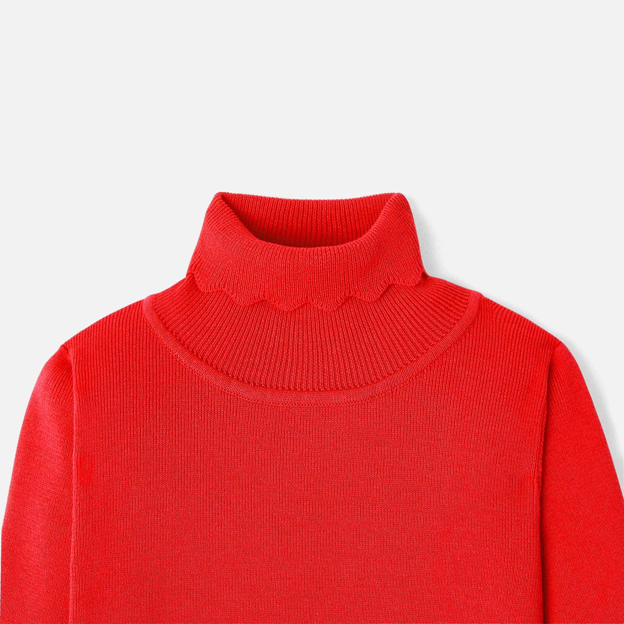 Girl turtleneck sweater