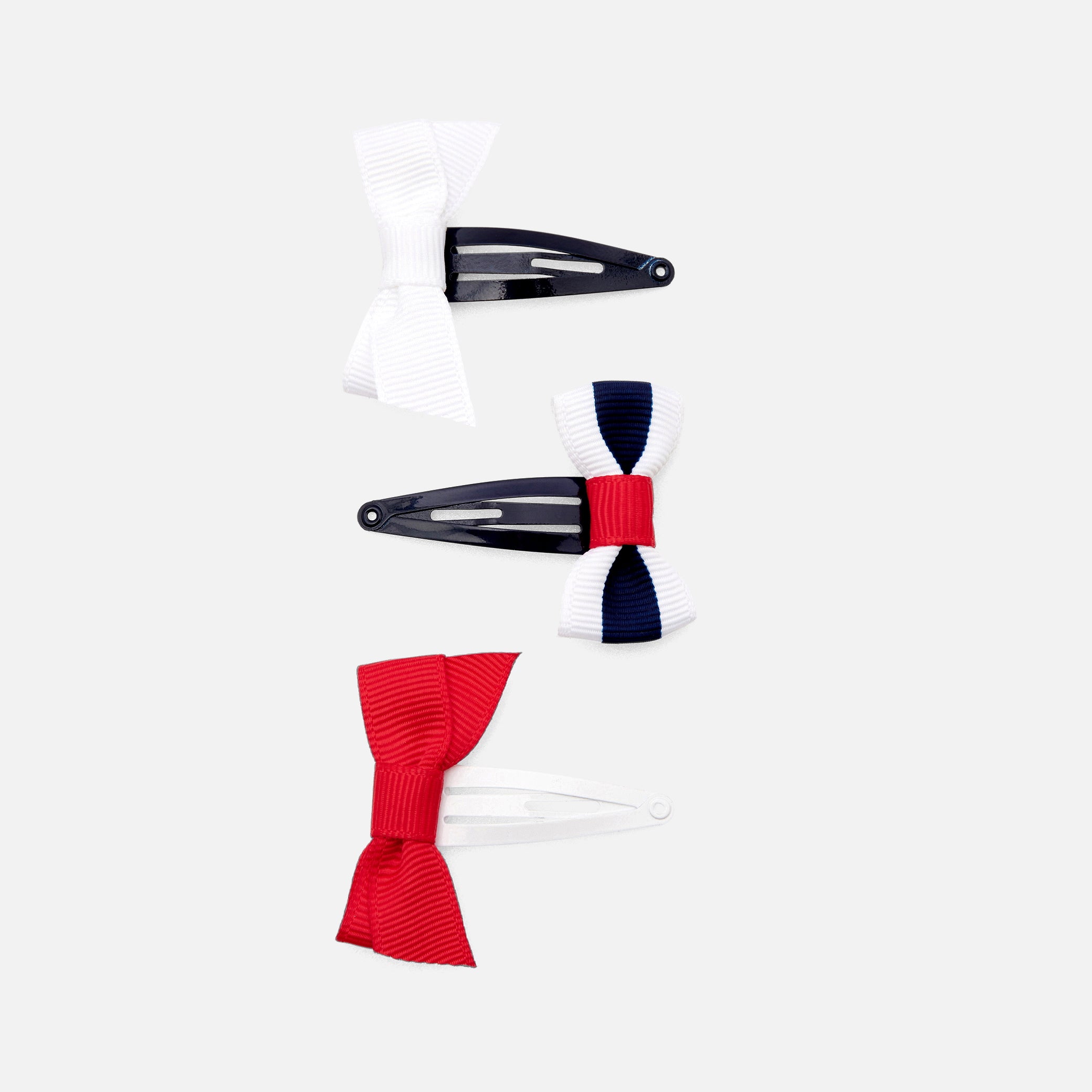 Toddler girl barrettes trio