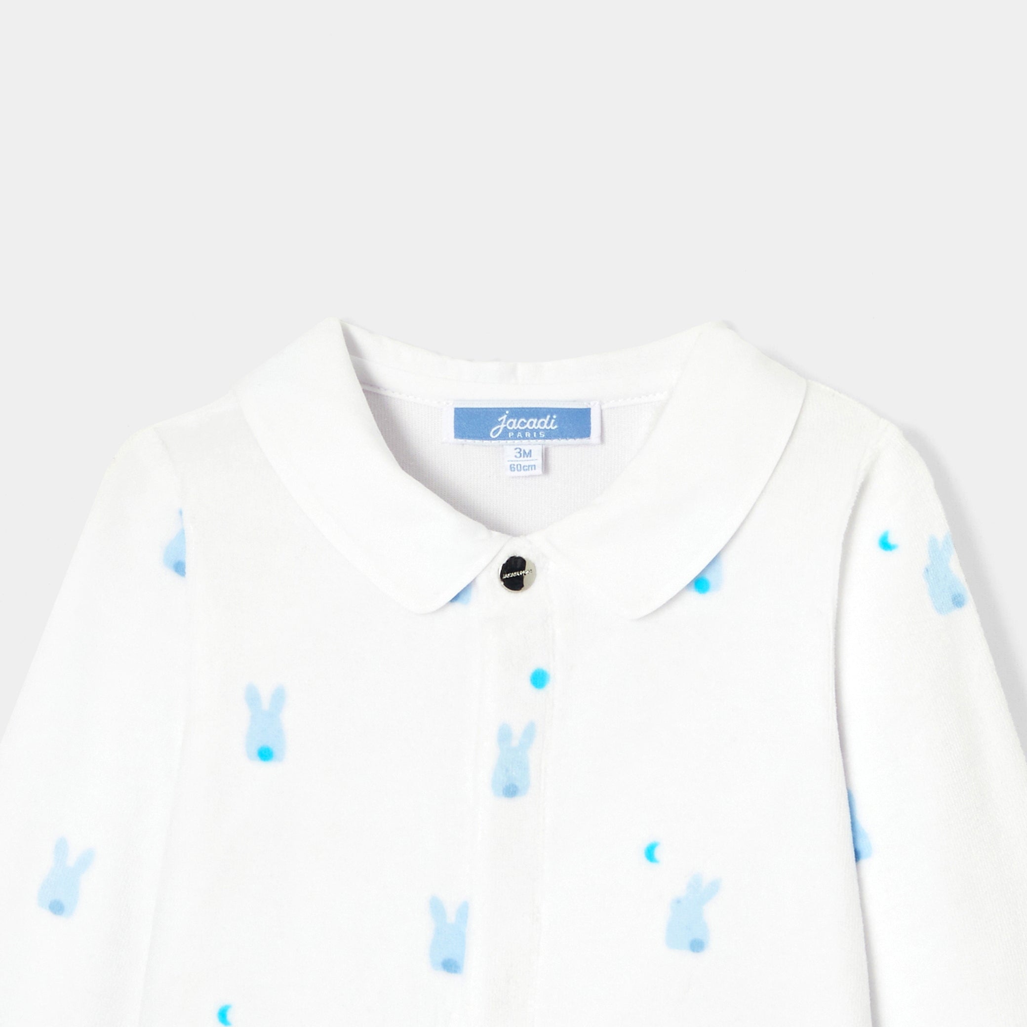 Baby boy velour pajamas