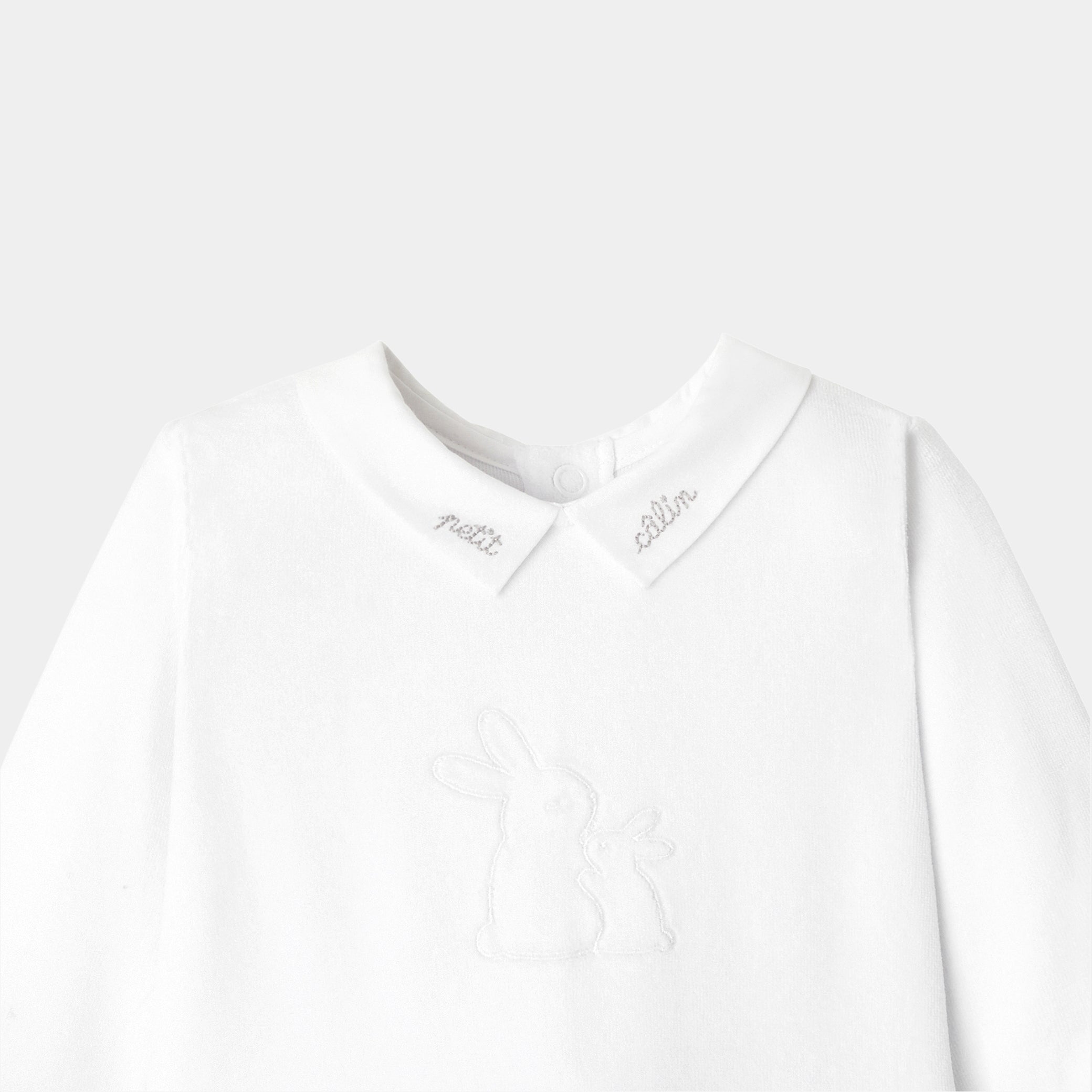 Baby boy velour pajamas