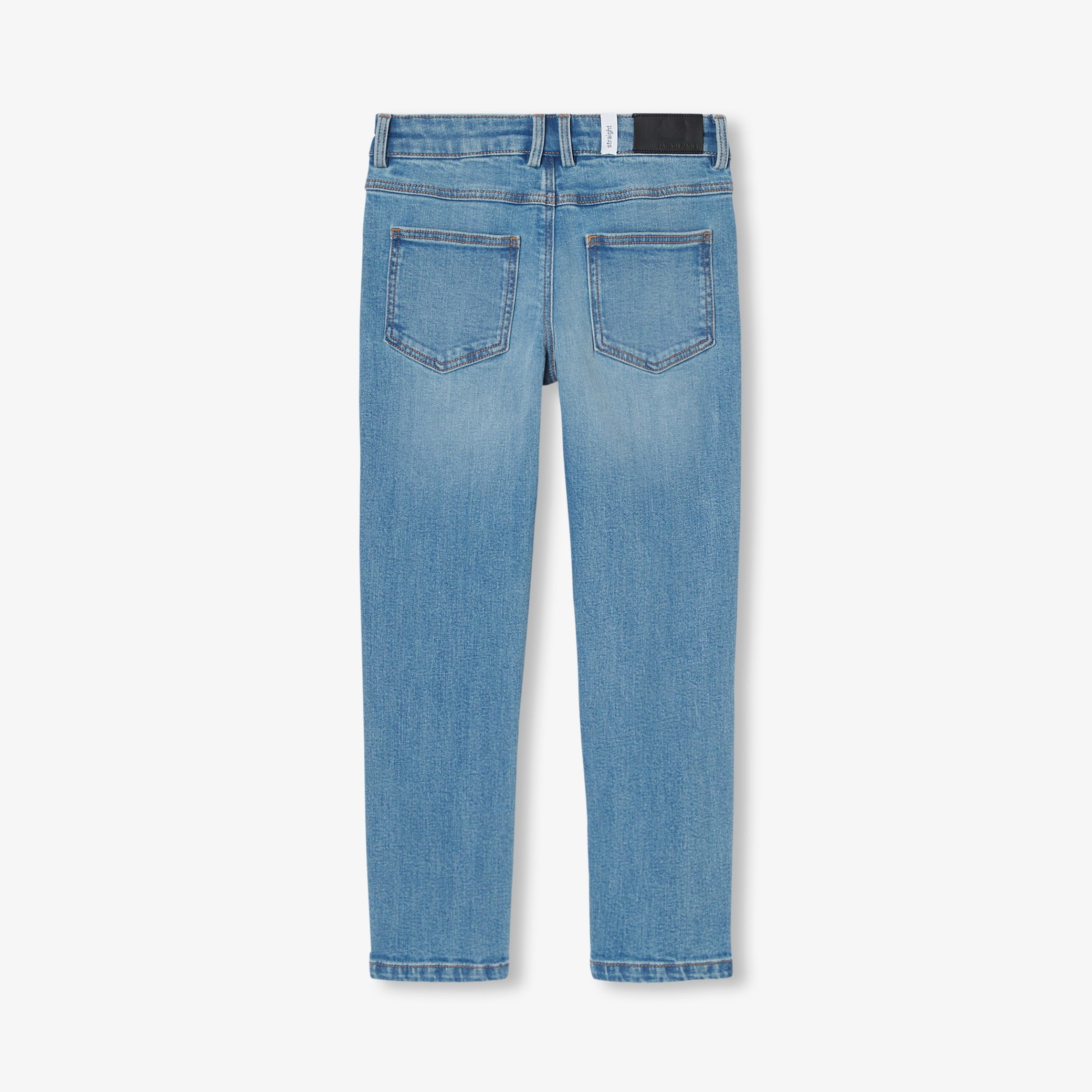 Boy fitted straight jeans