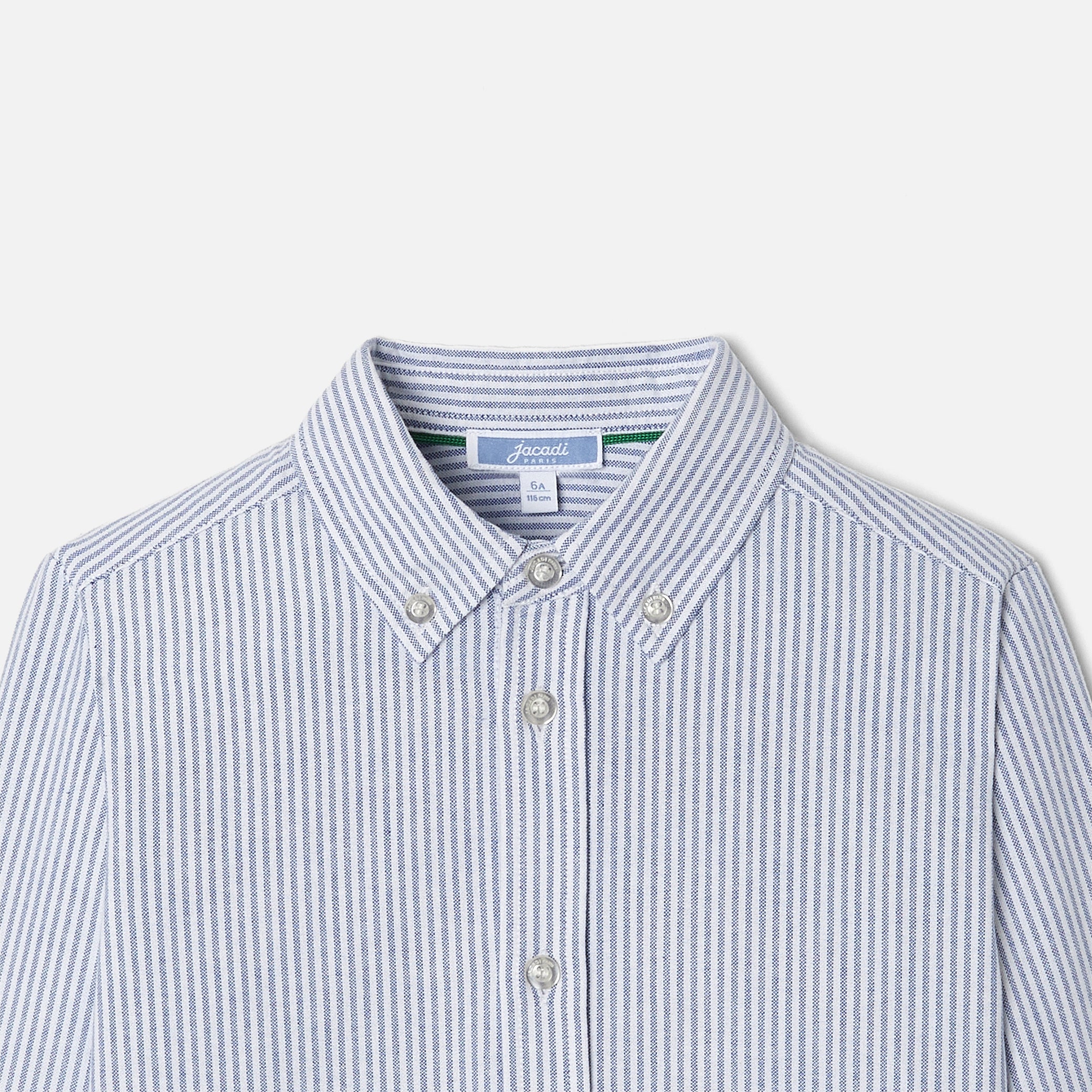 Boy striped oxford shirt