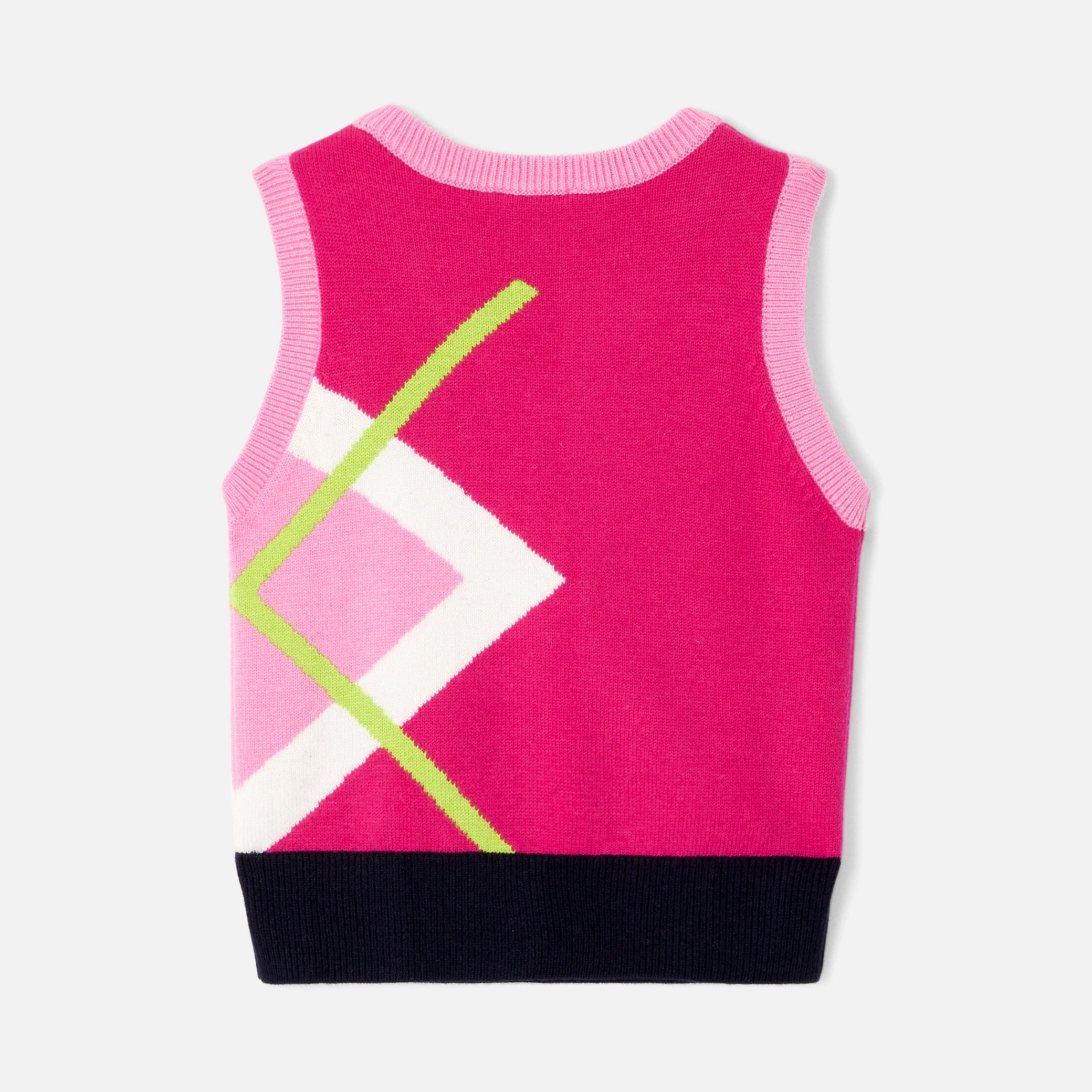 Girl knit vest