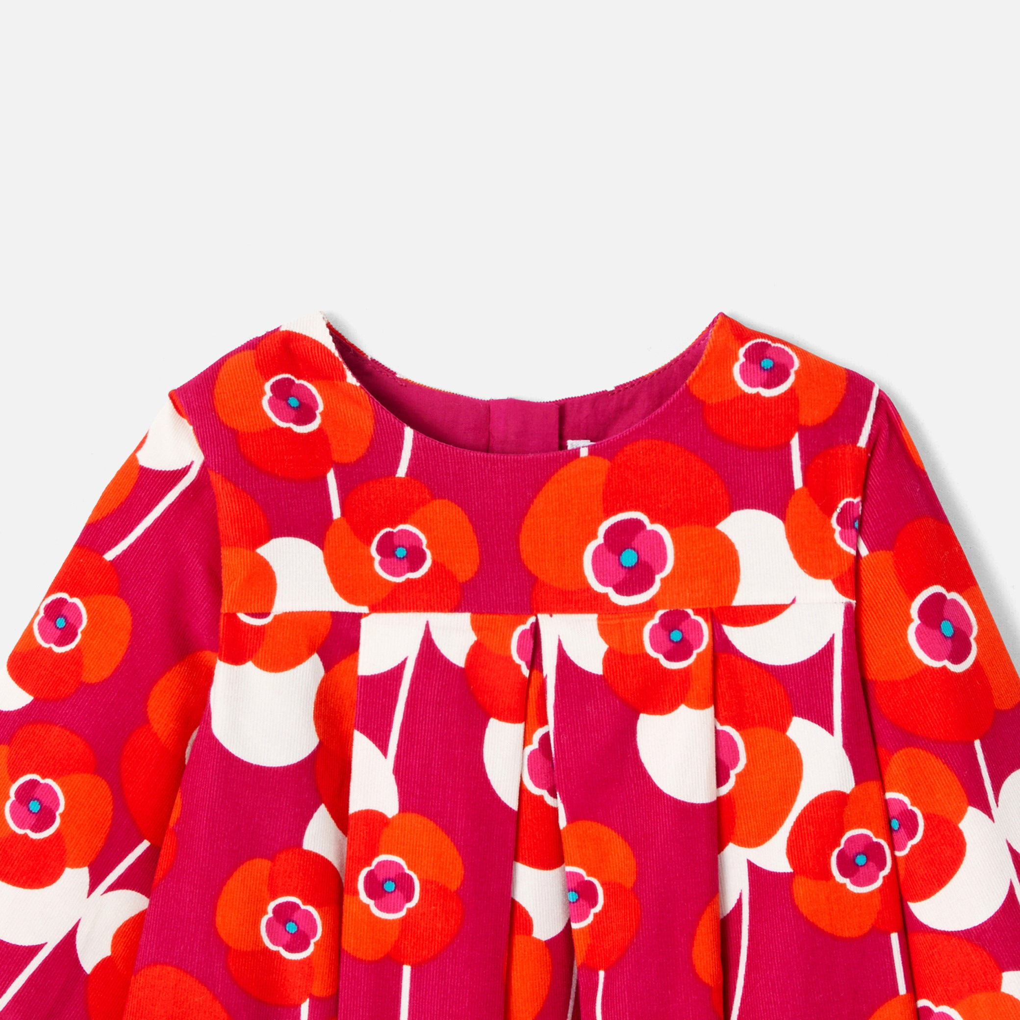 Toddler girl velvet dress