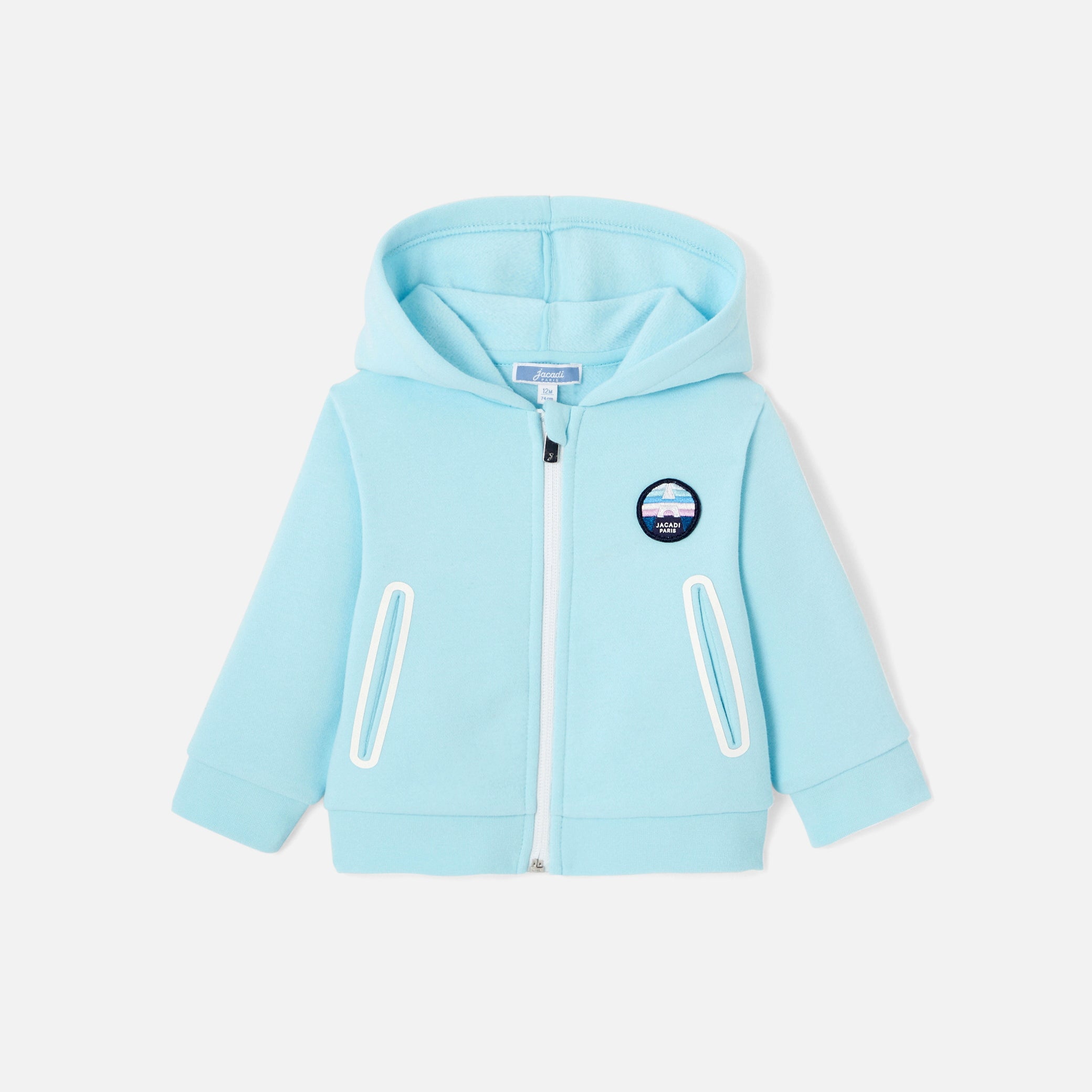 Toddler boy zip-up hoodie