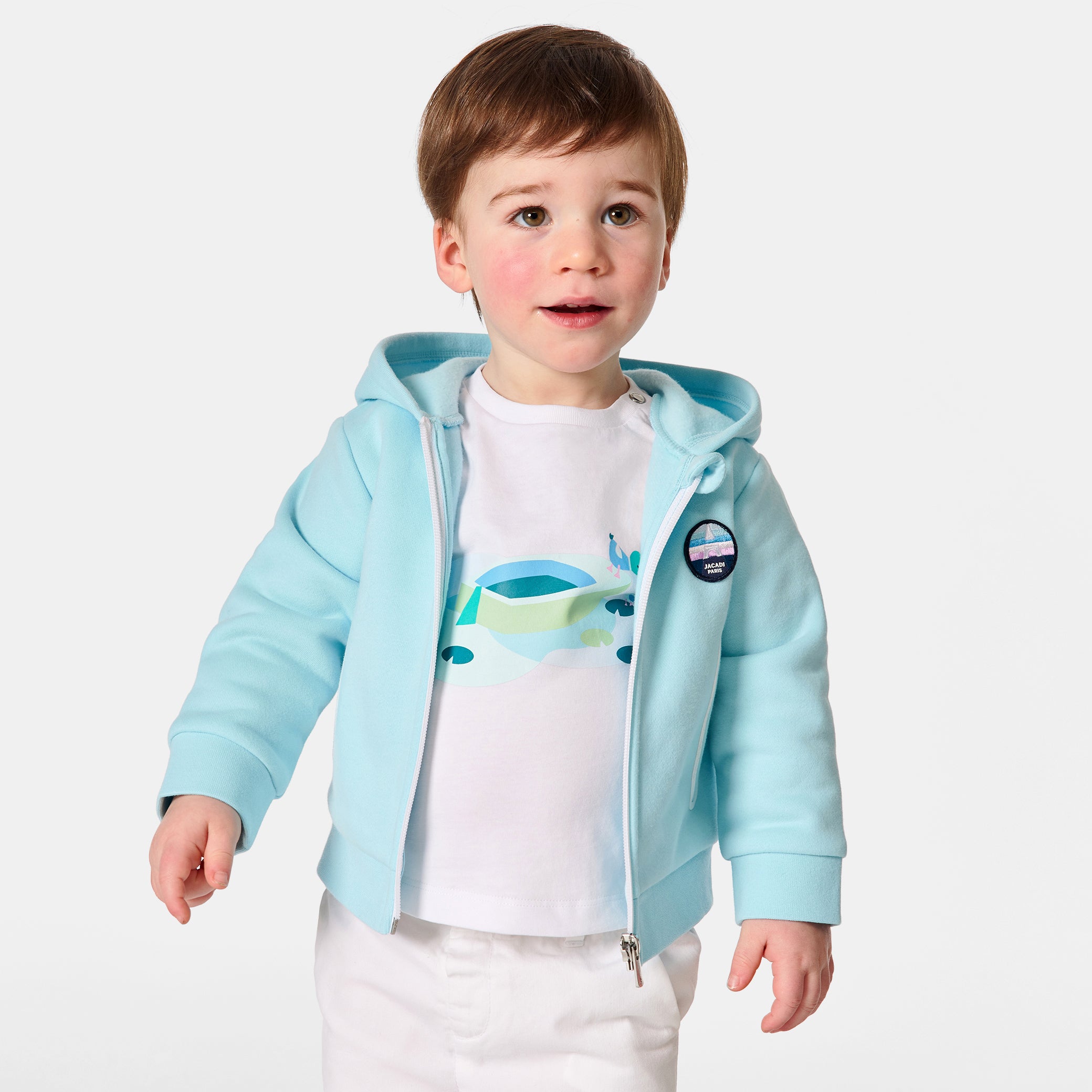 Toddler boy zip-up hoodie