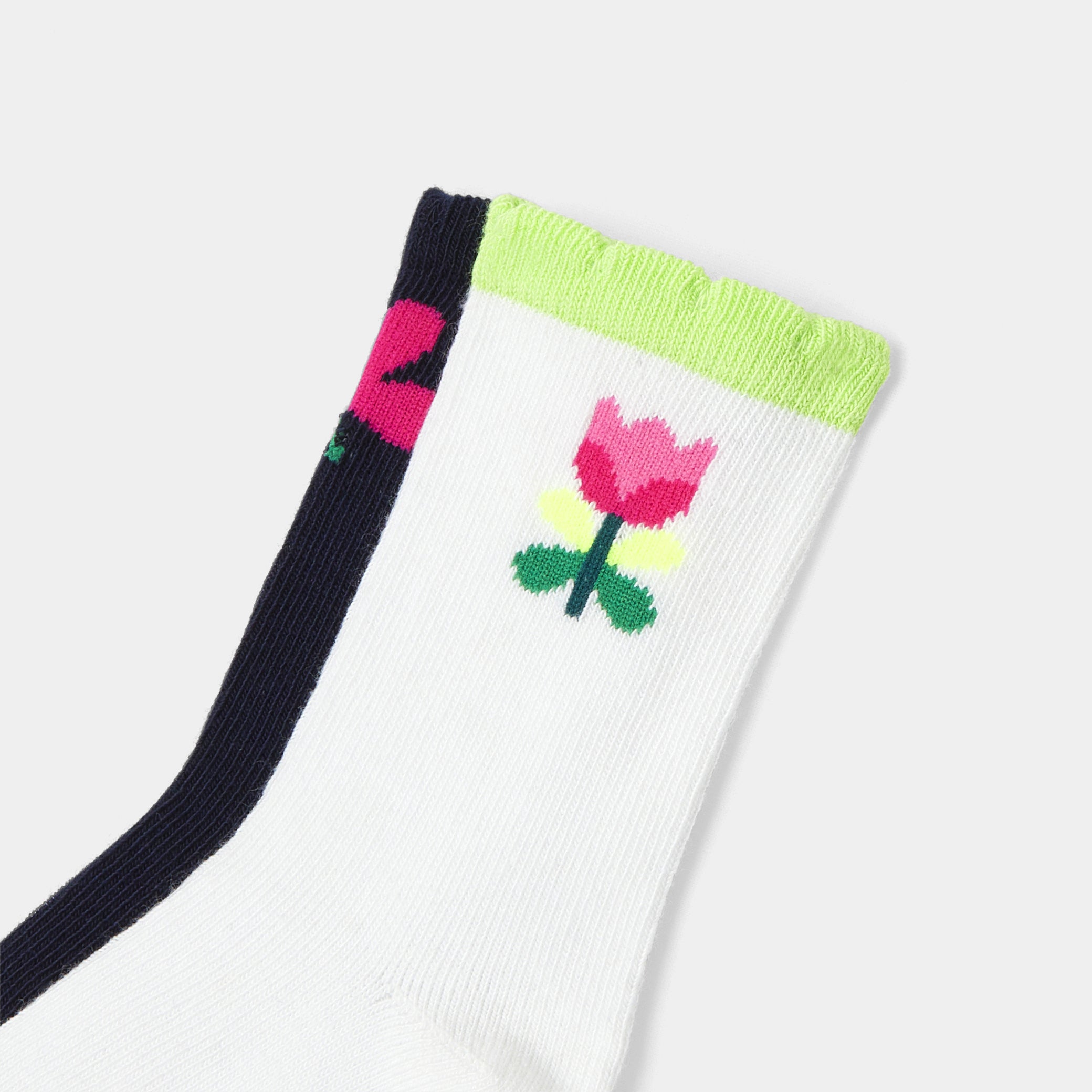 Toddler girl duo of socks