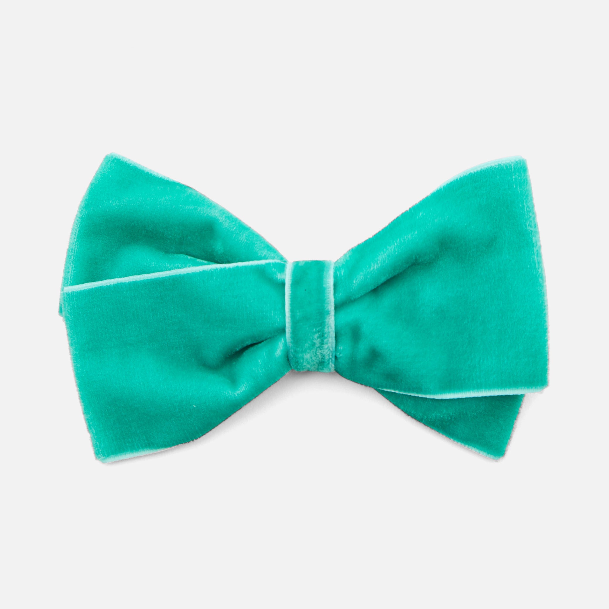 Girl velvet bow hair clip