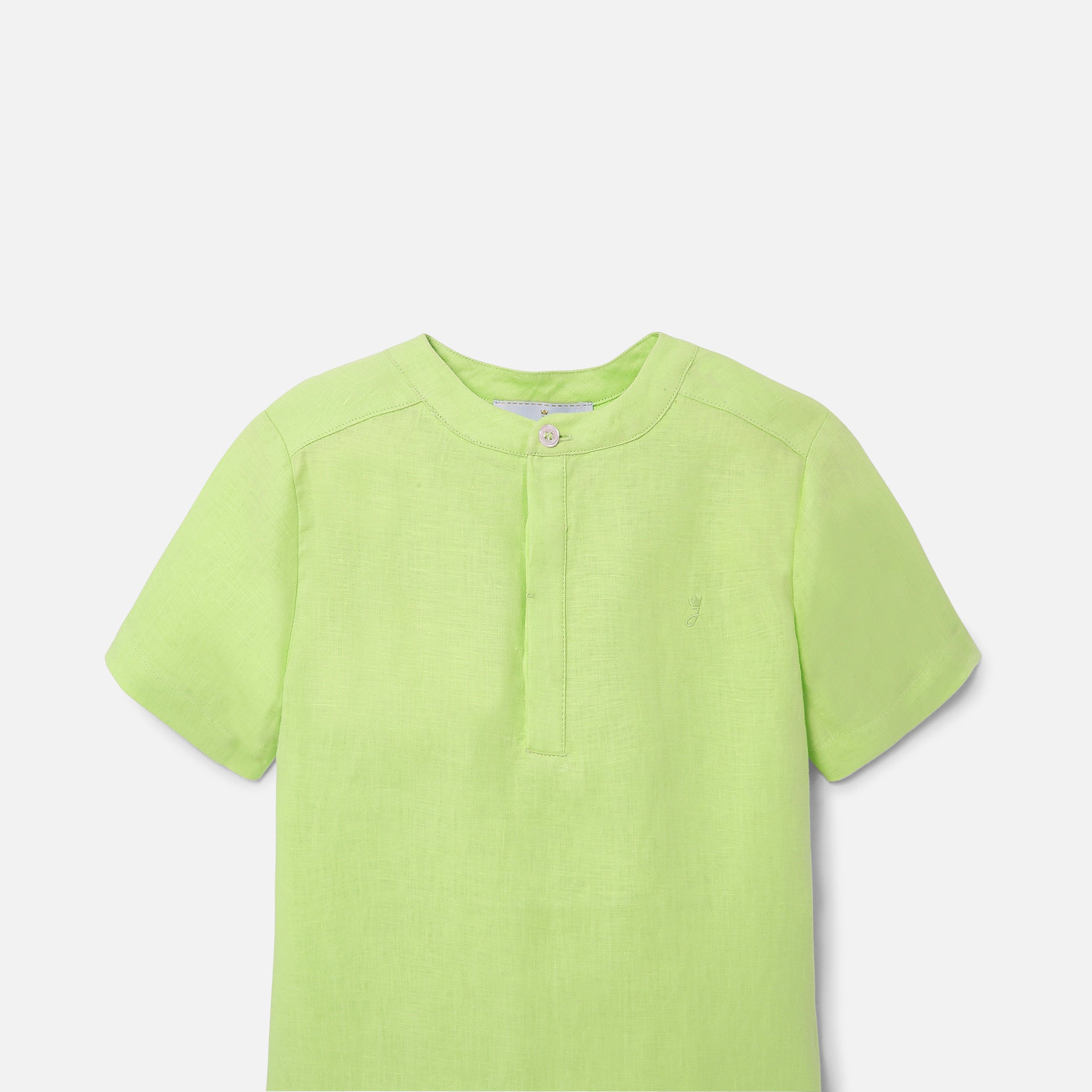 Boy short-sleeved shirt