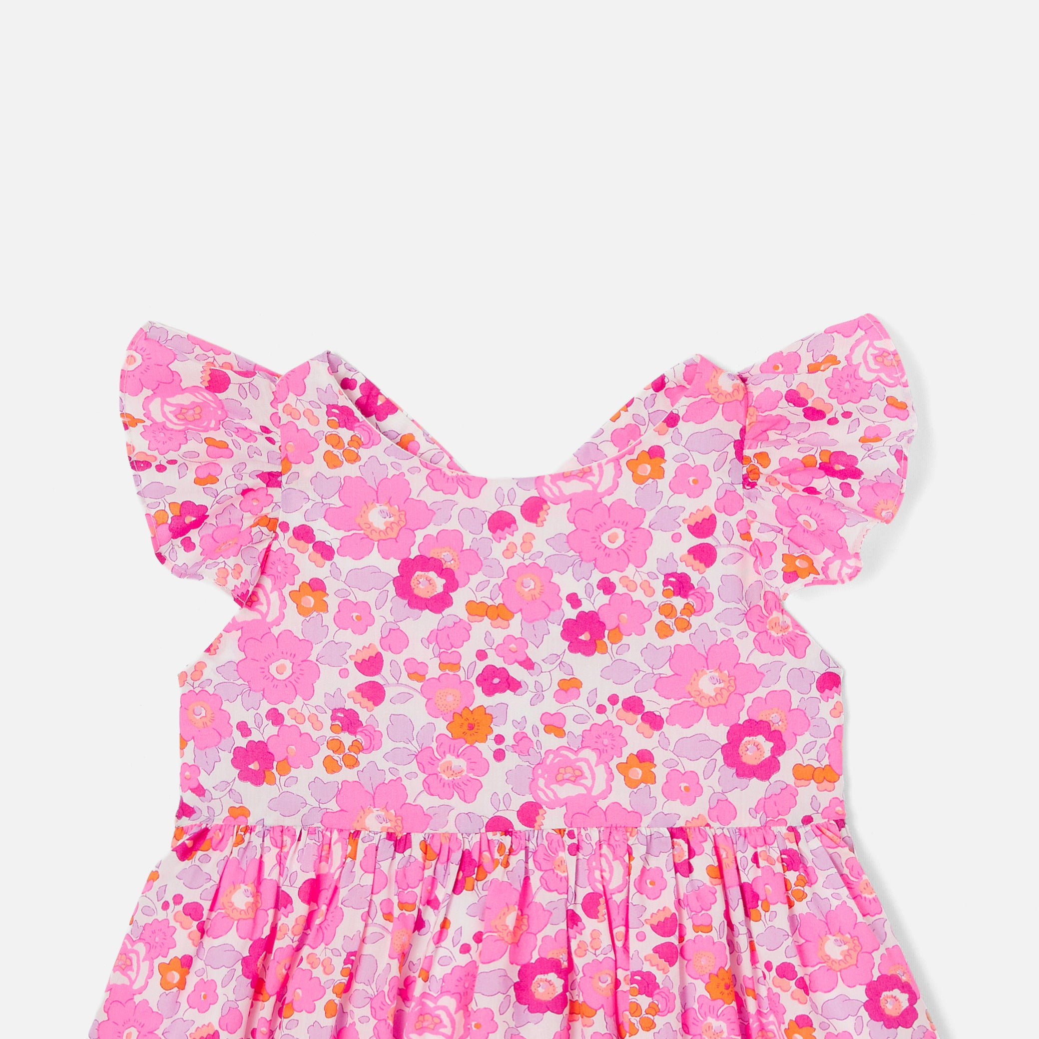 Baby girl dress in Liberty fabric