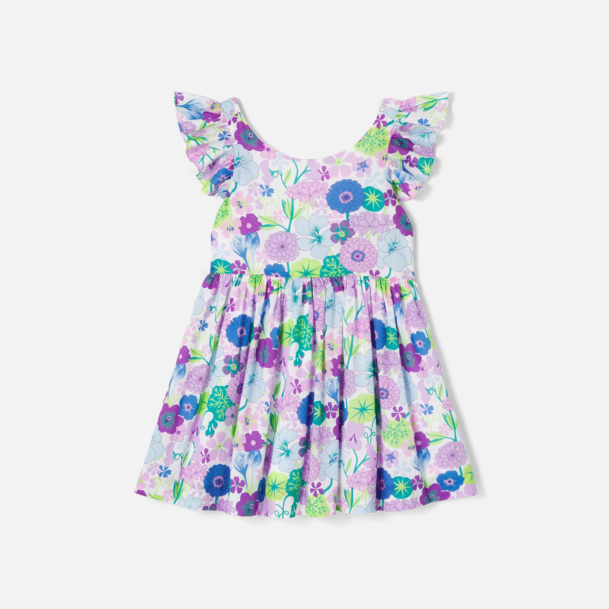 Toddler girl dress in Liberty fabric