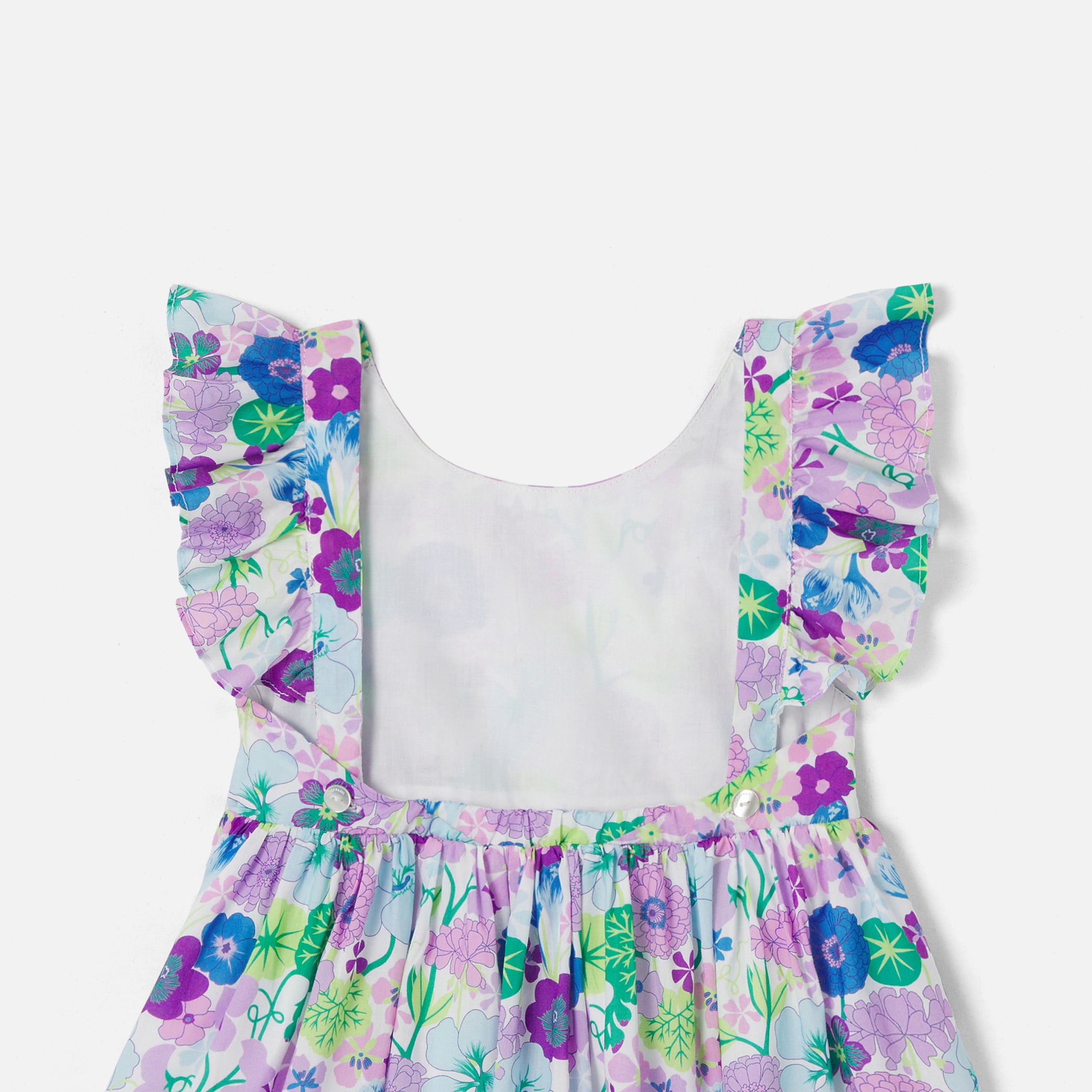 Toddler girl dress in Liberty fabric