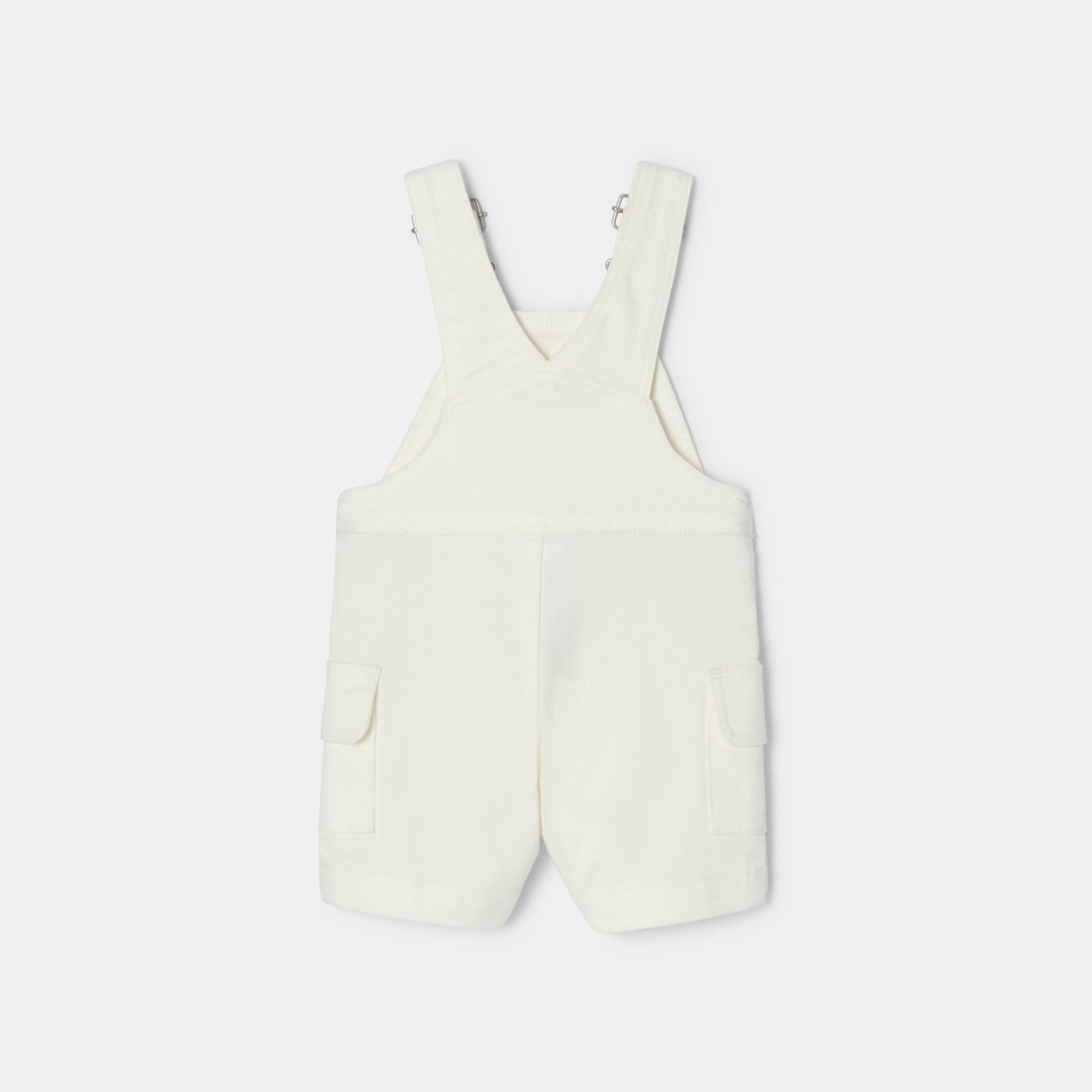 Toddler boy canvas romper