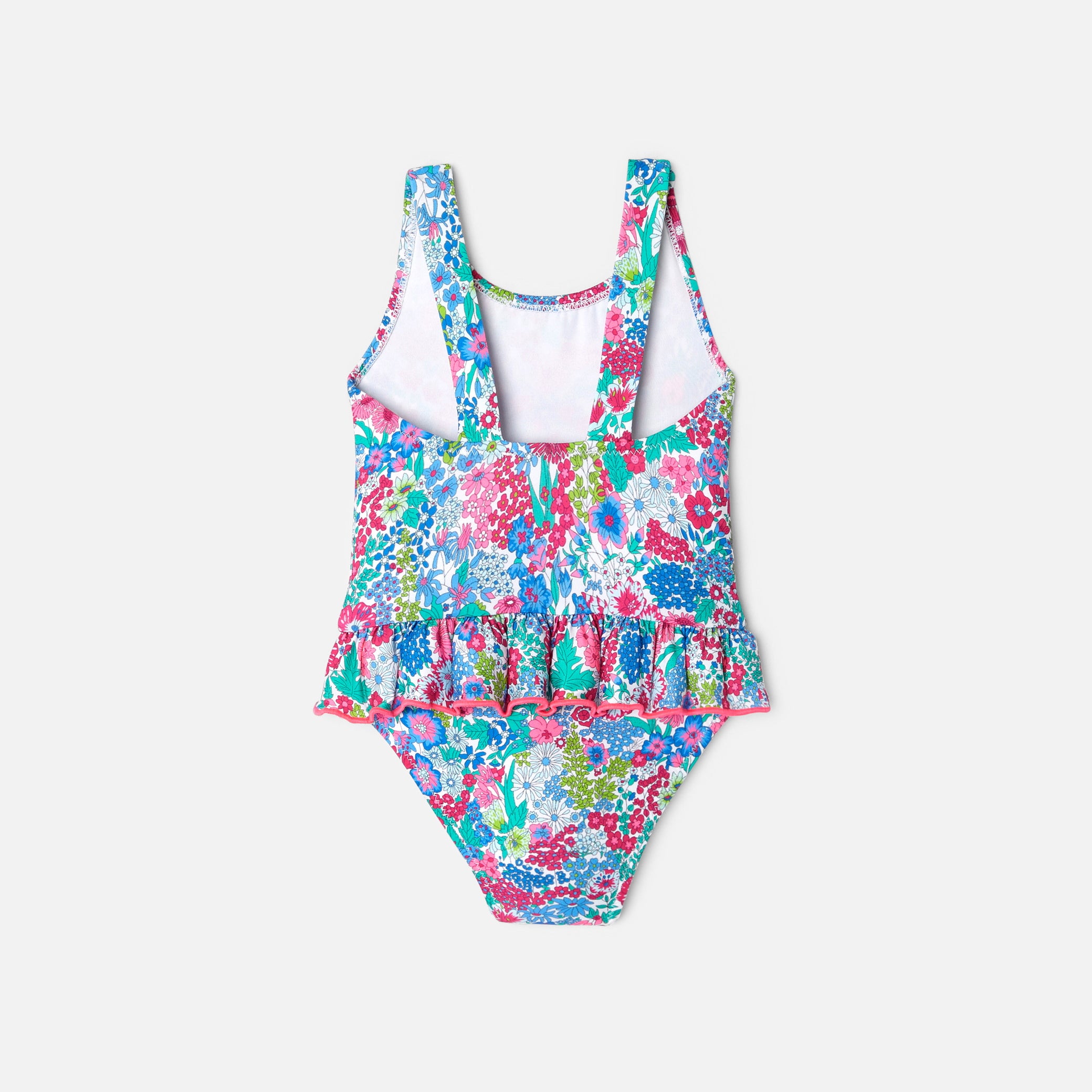 Toddler girl swimsuit in Liberty fabric