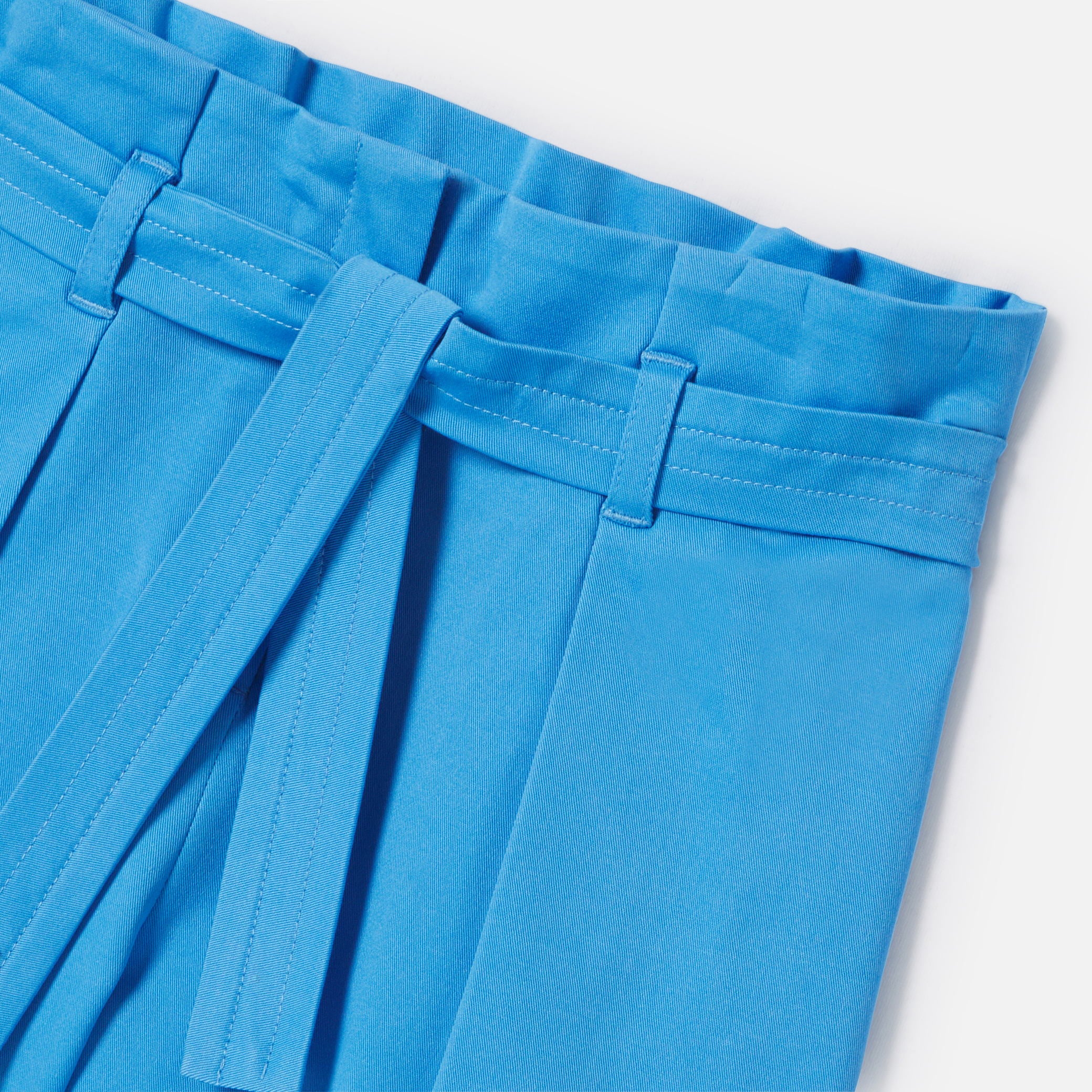 Girl shorts in gabardine