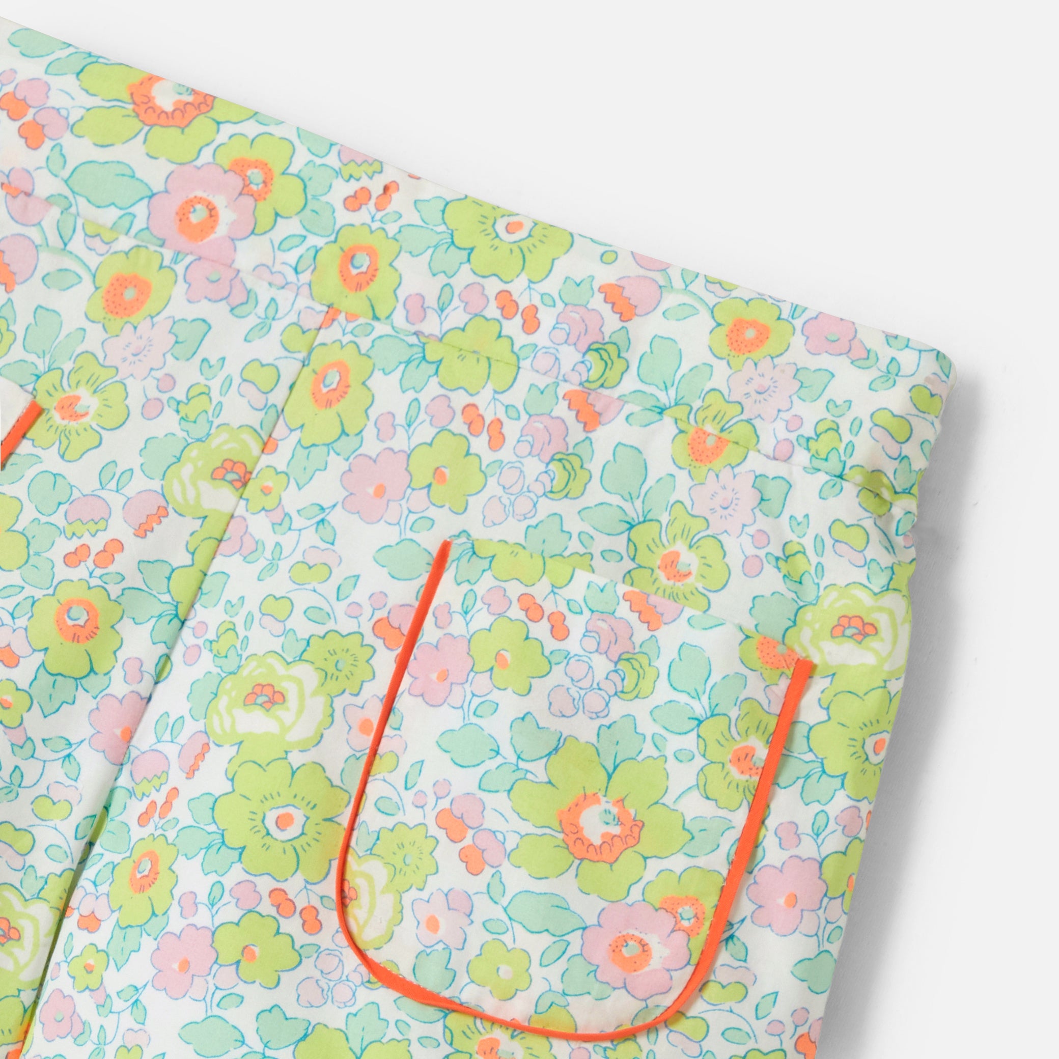 Girl shorts in Liberty fabric