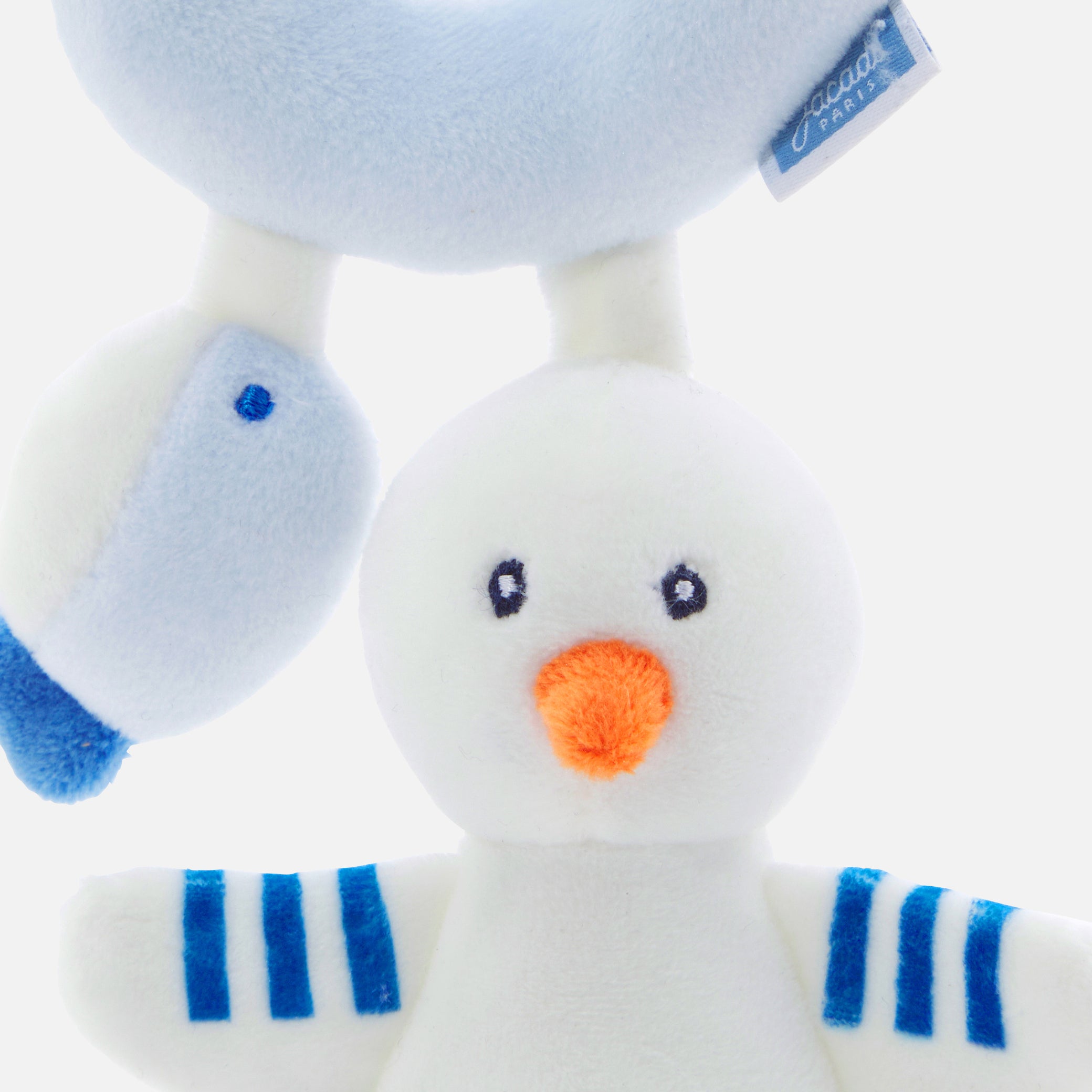 Seagull and fish rattle