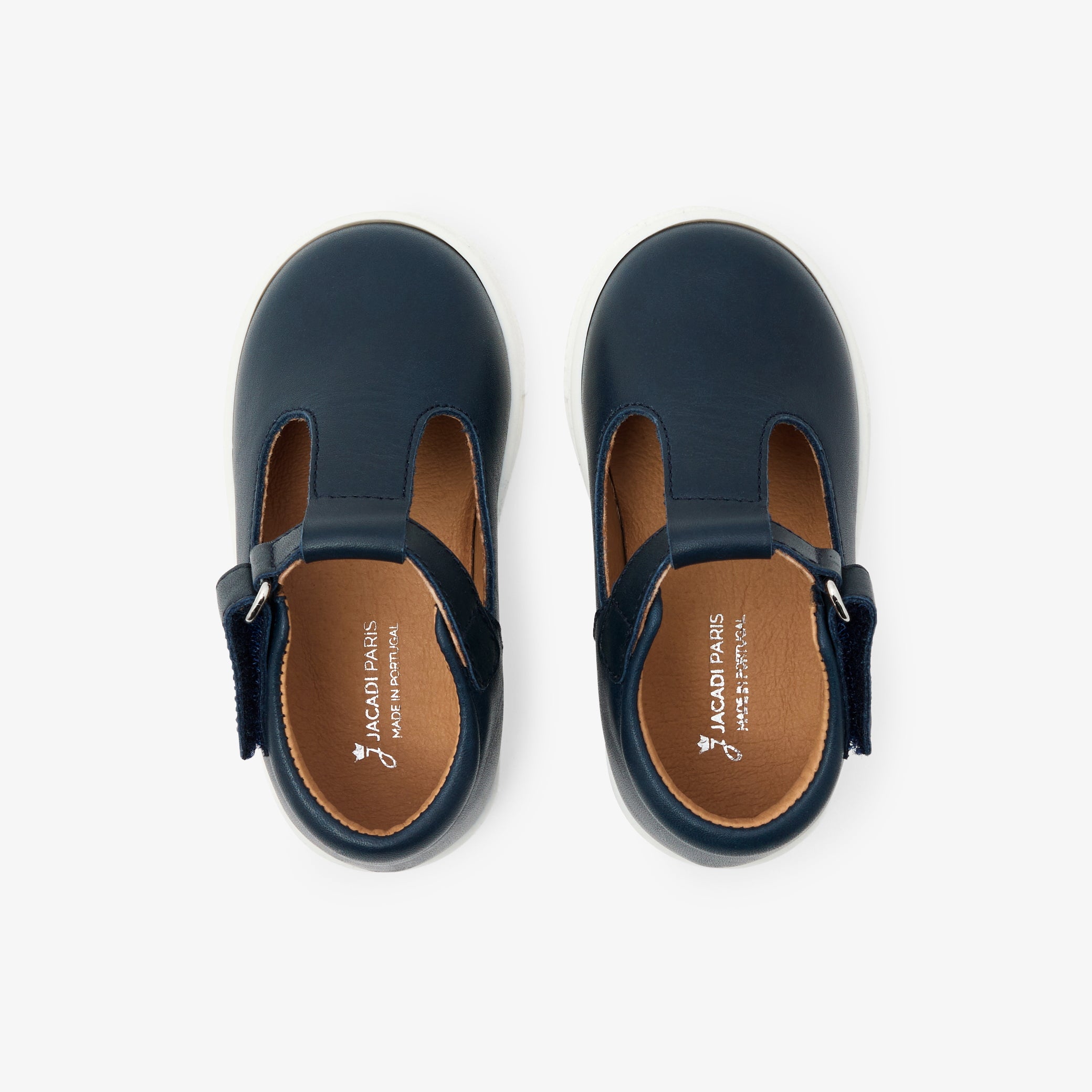 Baby boy leather pumps