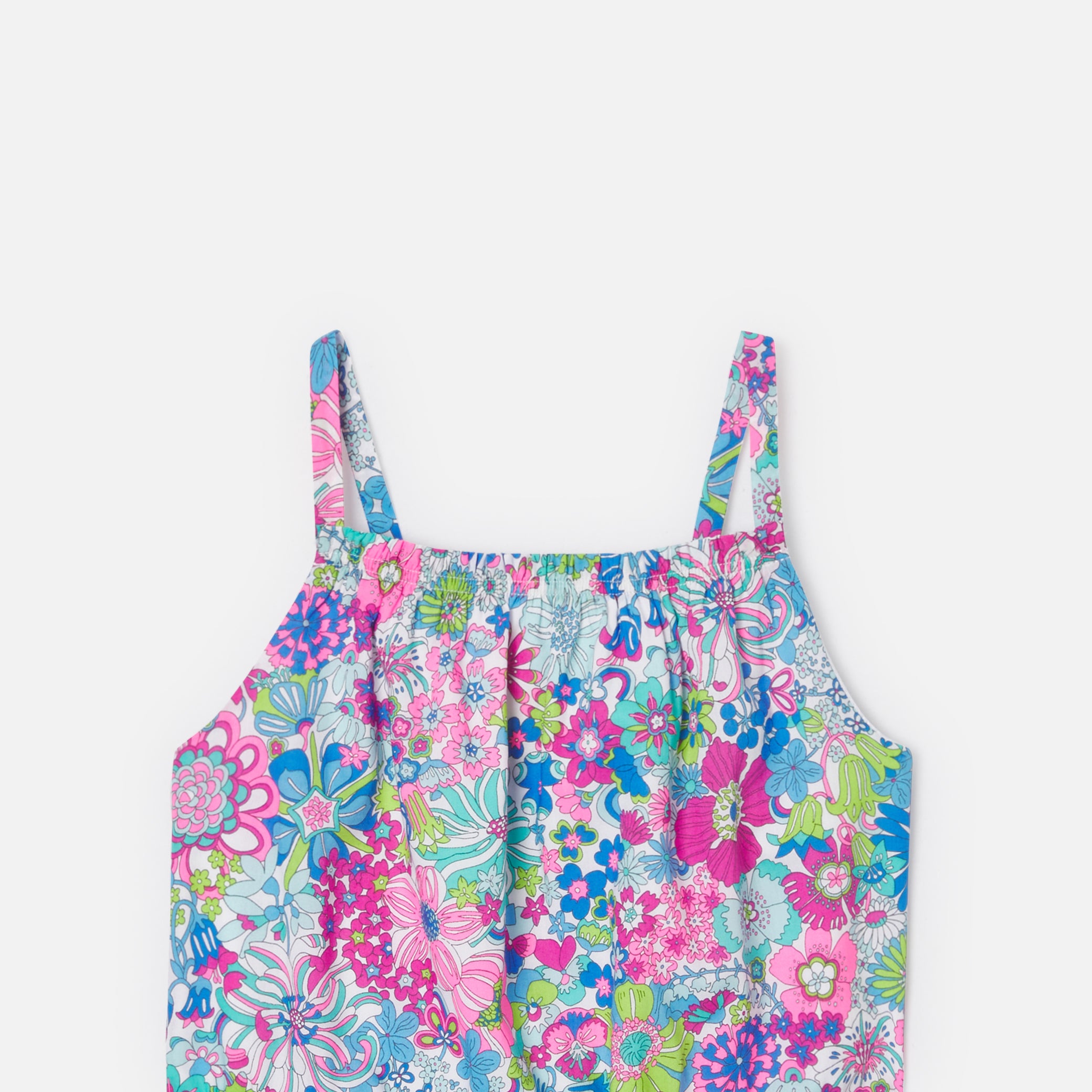 Girl jumpsuit in Liberty fabric