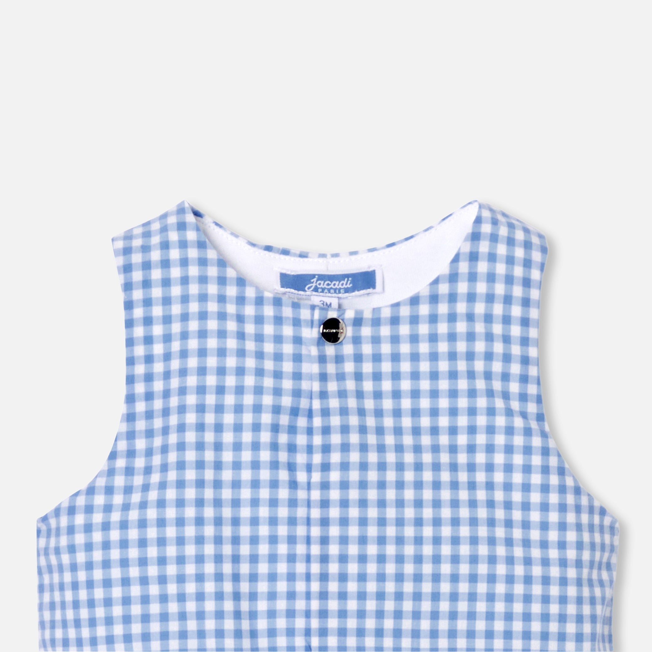 Baby boy Gingham jumpsuit