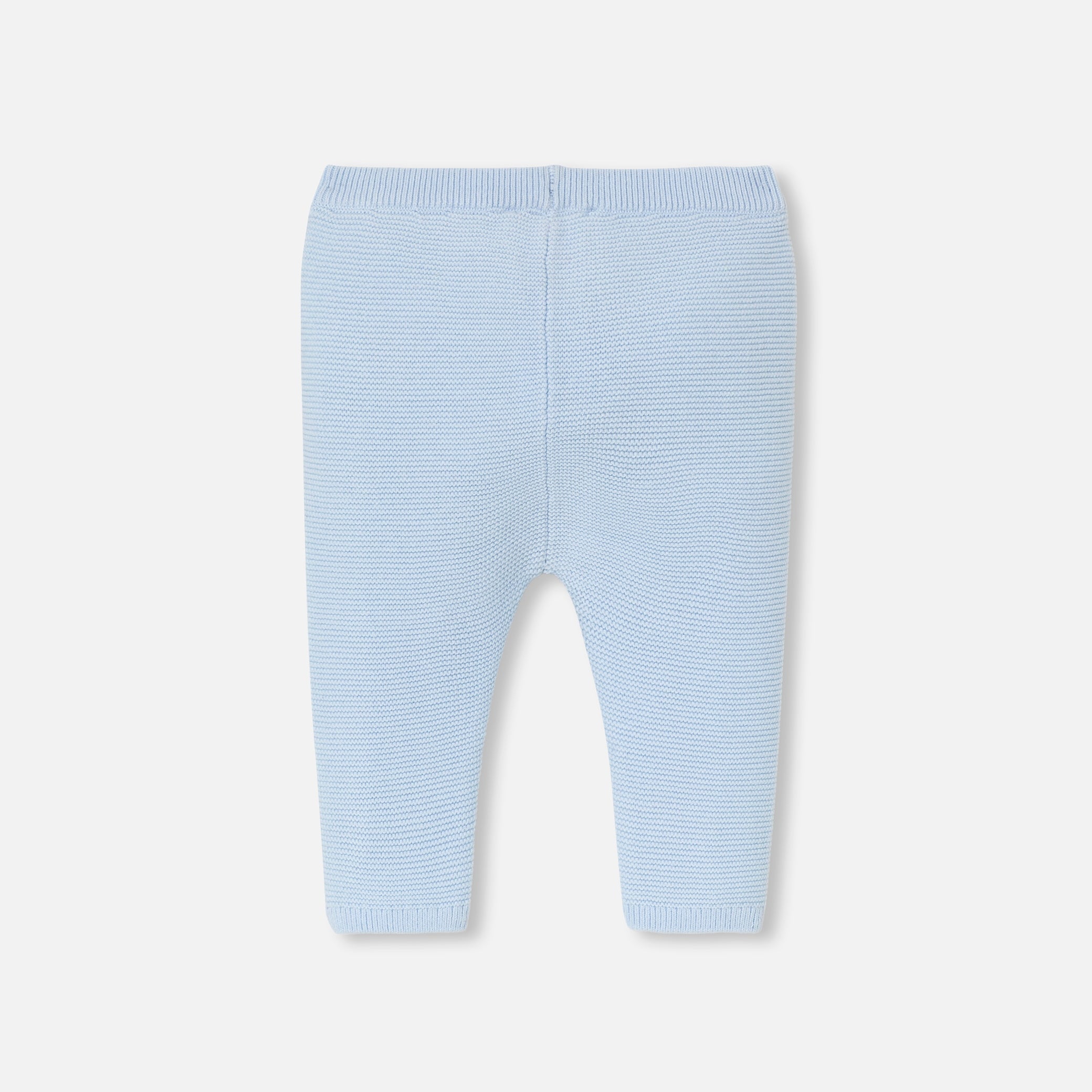 Baby garter stitch leggings