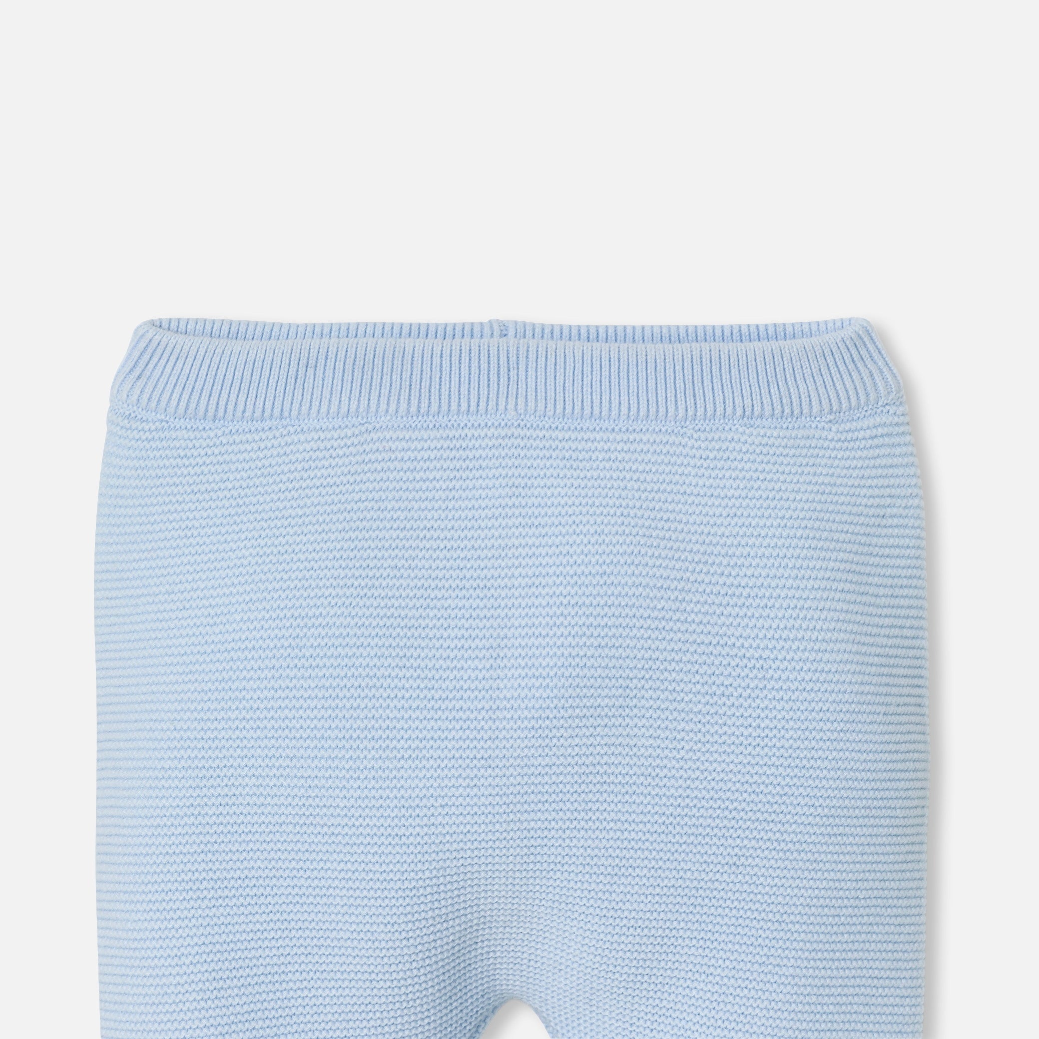 Baby garter stitch leggings