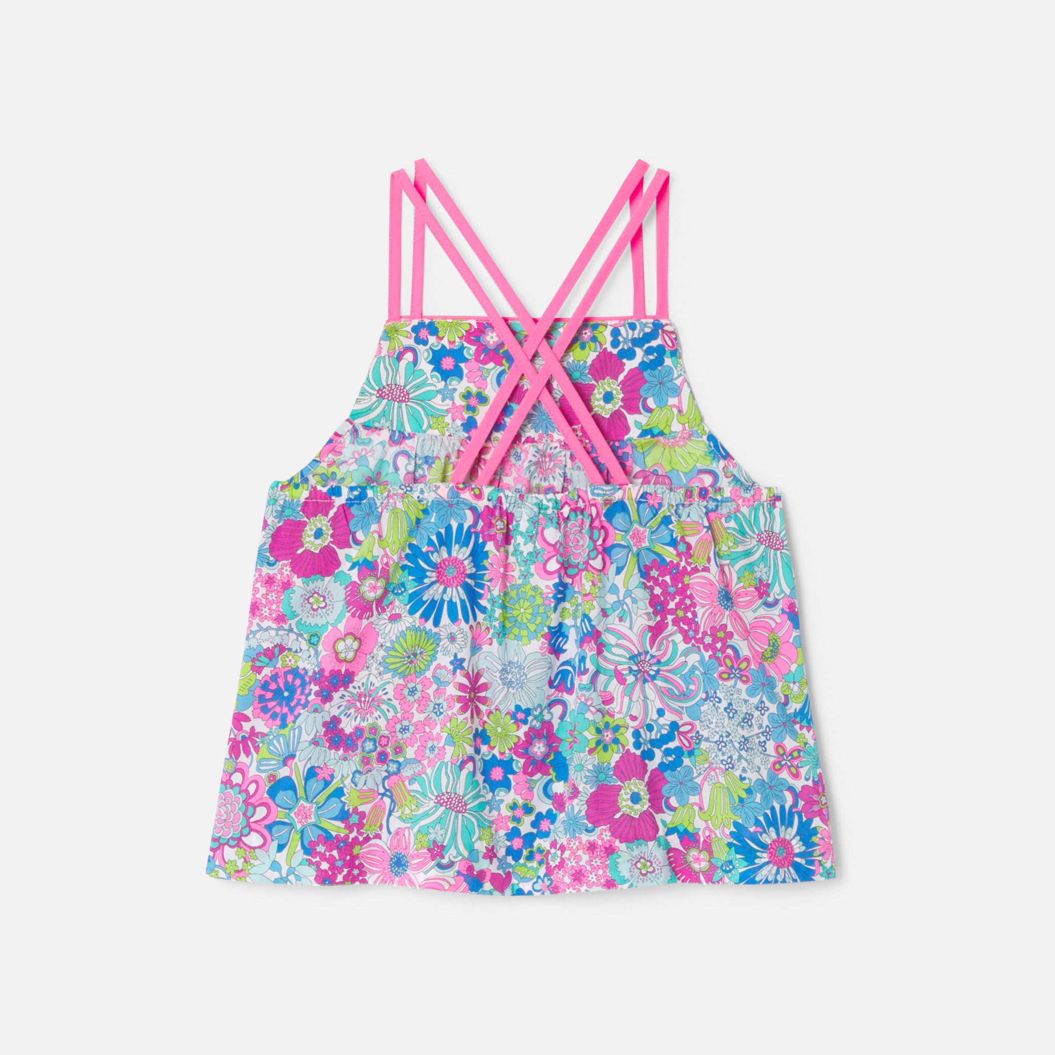 Girl top in Liberty fabric