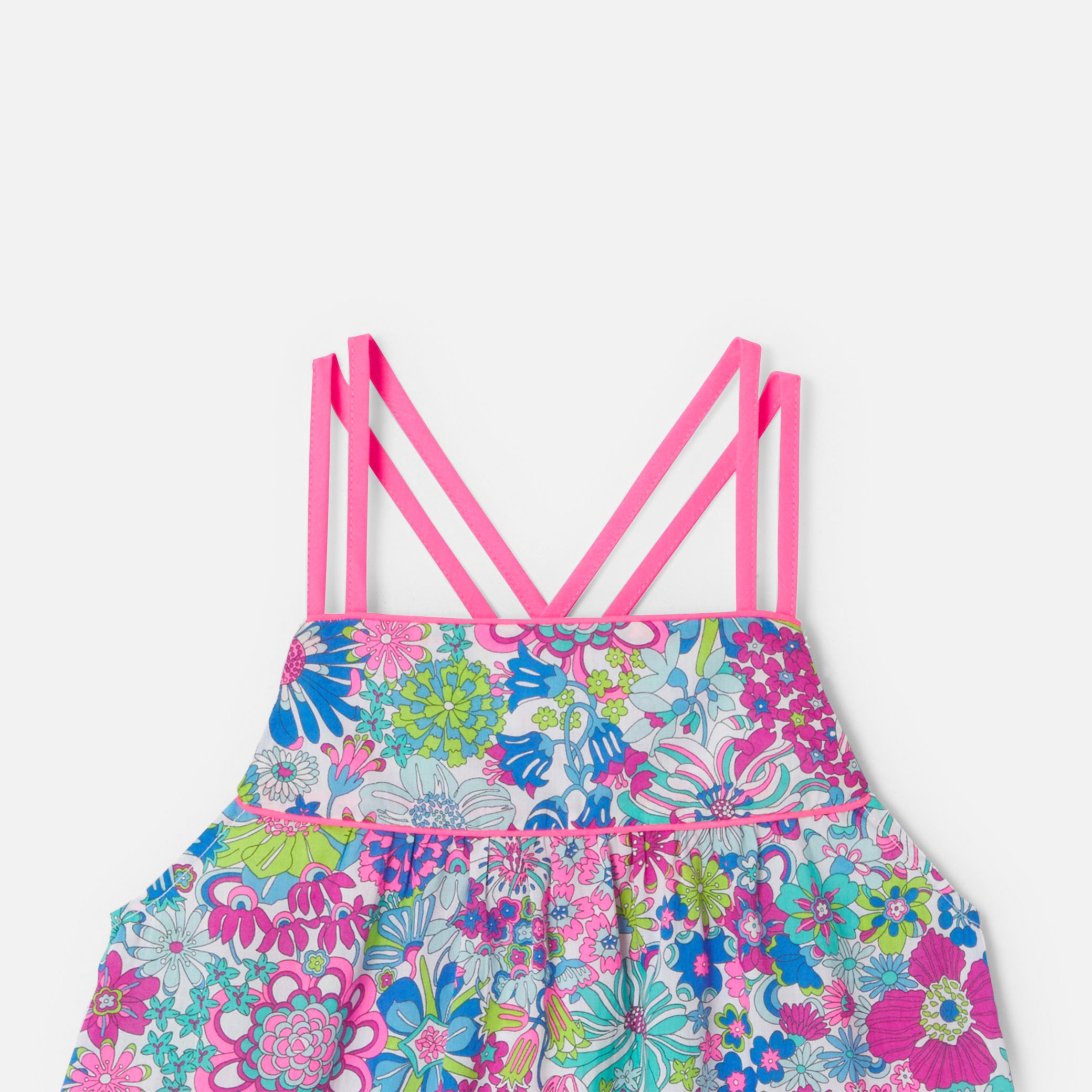 Girl top in Liberty fabric