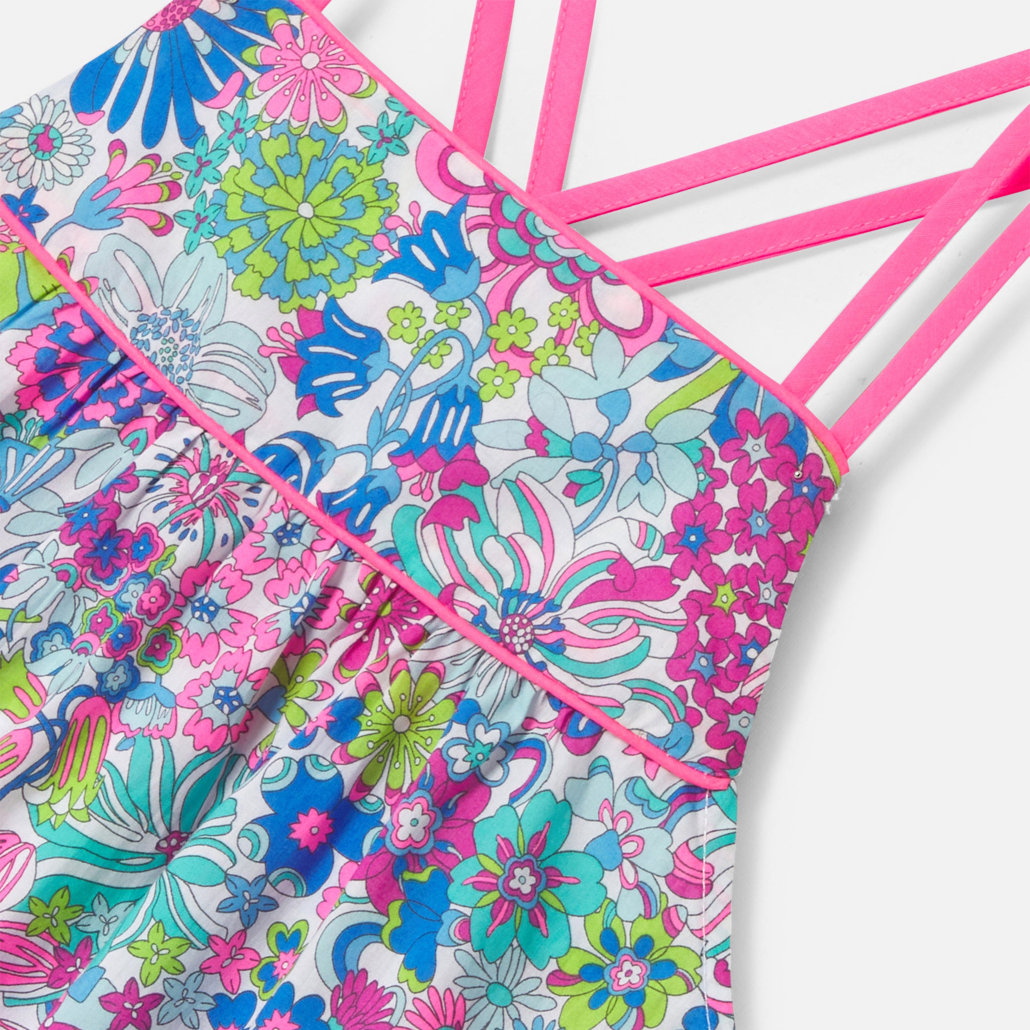 Girl top in Liberty fabric